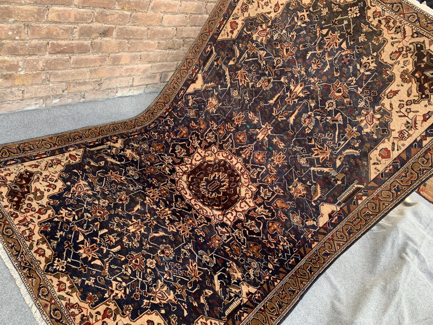 Vintage Afghan Rug 5x7 Hand knotted Wool Rug, One of a kind Antique Rug, Oriental Baluchi Area Rug, Best for Living Room Bedroom Office Rug.