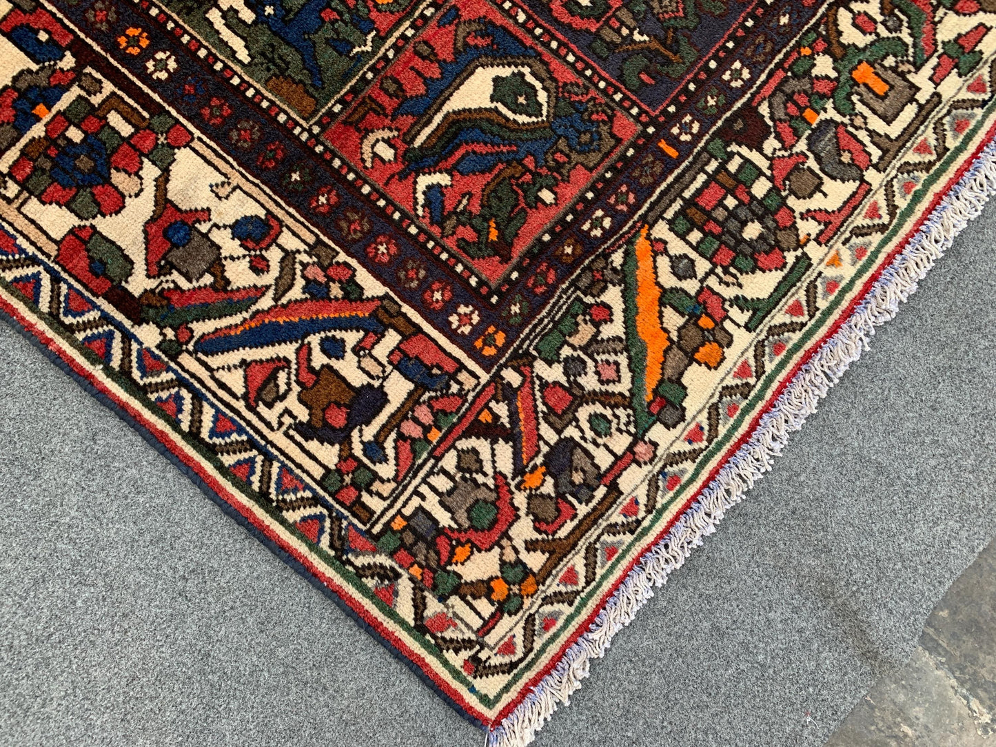 5x10 Ft Vintage Pictorial Rug, Afghan Hand Knotted Rug, Oriental Wool Rug, Antique Tribal Rug, Home Decor Rug, Bedroom Rug, Living Room Rug.