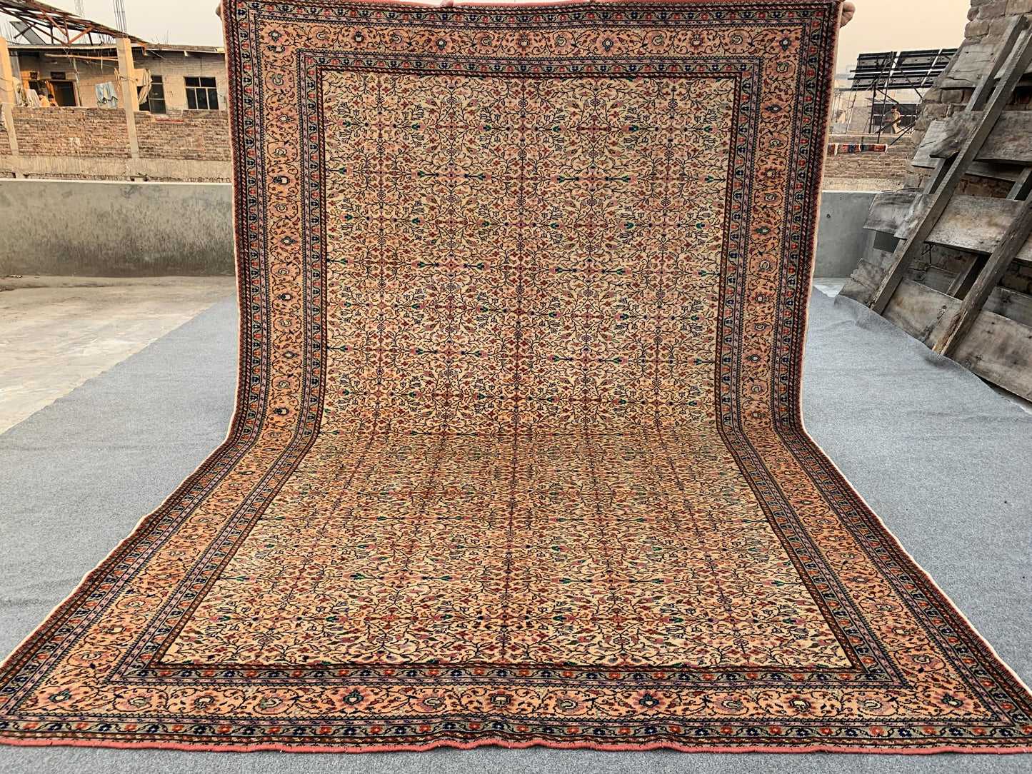 Amazing Turkish Rug, 6x9 Ft Hand knotted Vintage Wool Rug, Good Quality Turkish Rug, Home Decoration Rug, Dining Table Rug, Living Room Rug.