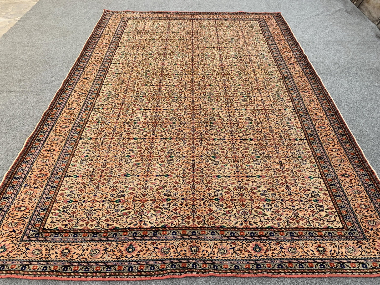 Amazing Turkish Rug, 6x9 Ft Hand knotted Vintage Wool Rug, Good Quality Turkish Rug, Home Decoration Rug, Dining Table Rug, Living Room Rug.