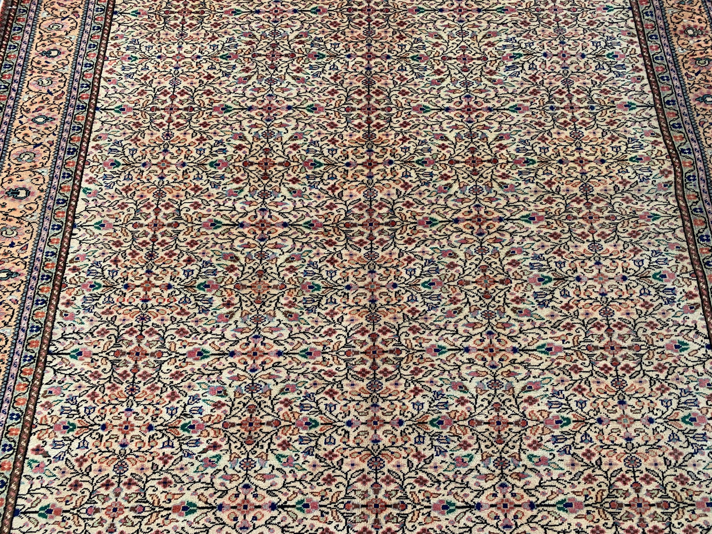 Amazing Turkish Rug, 6x9 Ft Hand knotted Vintage Wool Rug, Good Quality Turkish Rug, Home Decoration Rug, Dining Table Rug, Living Room Rug.