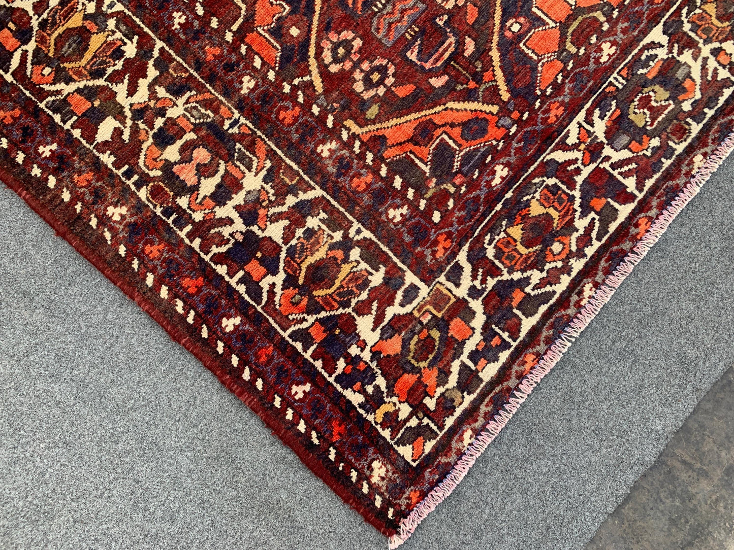 5x10 Ft Vintage Rug, Tree Floral design Rug, Afghan Hand Knotted Wool Rug, Oriental Turkmen Rug, Antique Tribal Rug, Bedroom Living Room Rug