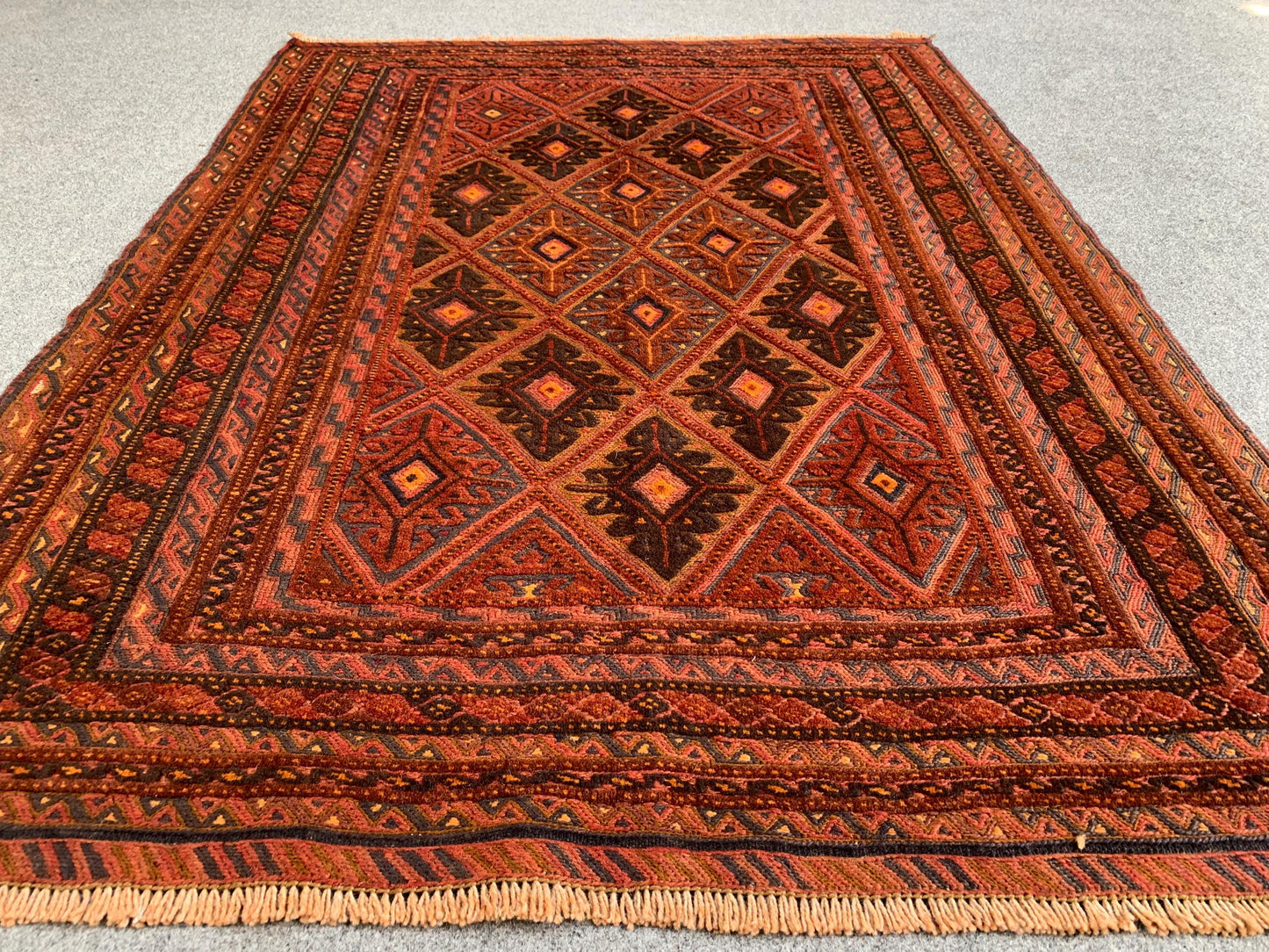 Amazing Vintage kilim Rug, Afghan Hand Knotted kilim Rug, Mashwani kilim Rug, Geometric Area Rug, Oriental Wool Rug, Bedroom Rug Hallway Rug