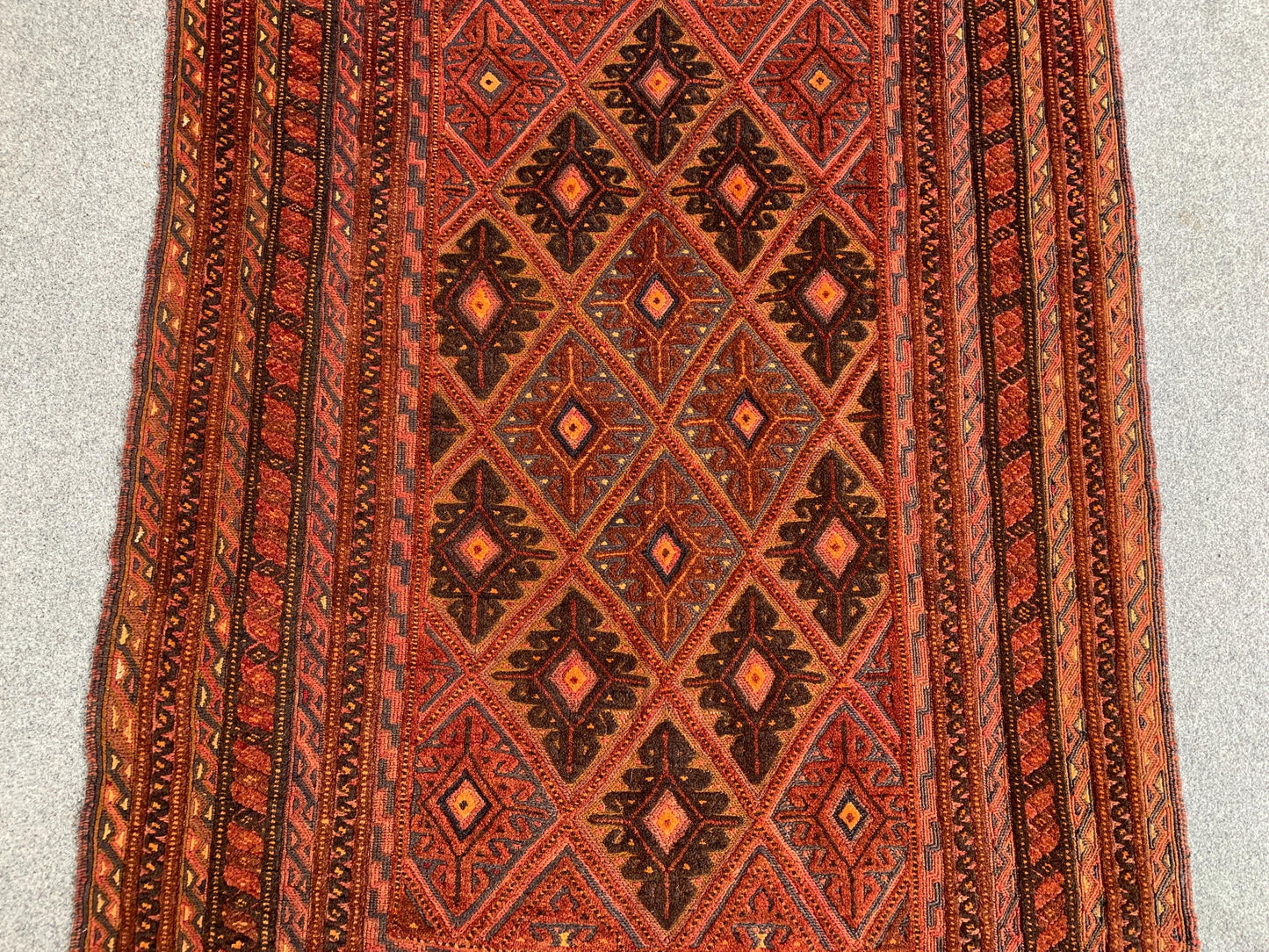Amazing Vintage kilim Rug, Afghan Hand Knotted kilim Rug, Mashwani kilim Rug, Geometric Area Rug, Oriental Wool Rug, Bedroom Rug Hallway Rug