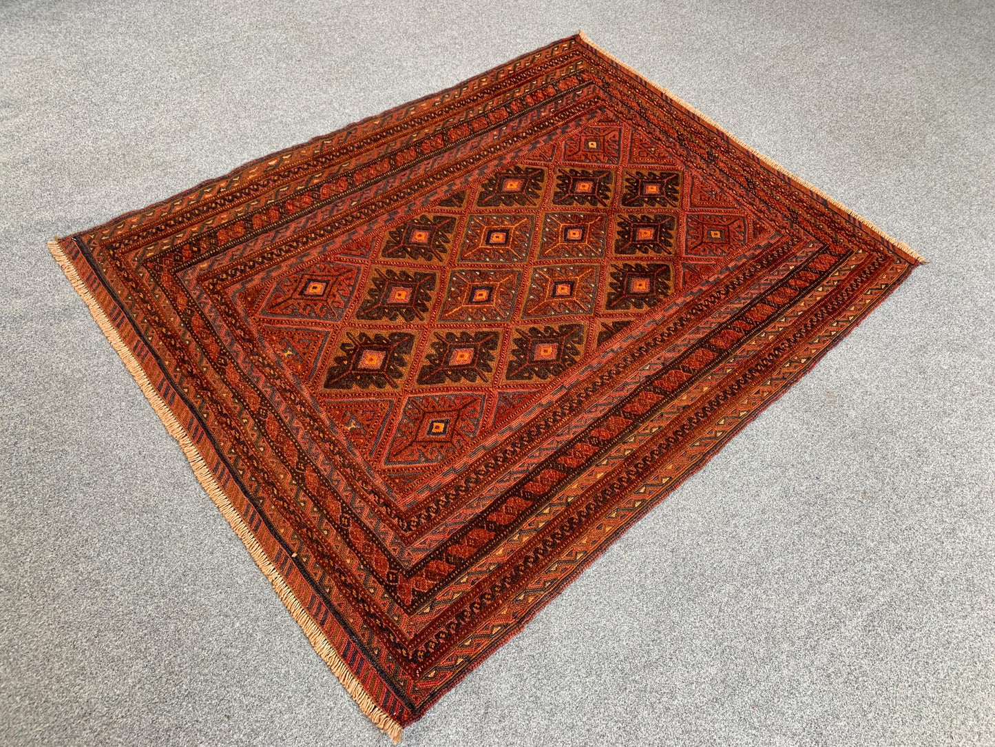 Amazing Vintage kilim Rug, Afghan Hand Knotted kilim Rug, Mashwani kilim Rug, Geometric Area Rug, Oriental Wool Rug, Bedroom Rug Hallway Rug