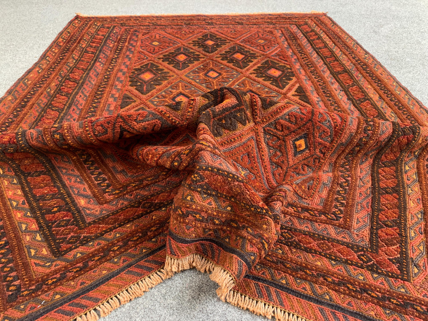 Amazing Vintage kilim Rug, Afghan Hand Knotted kilim Rug, Mashwani kilim Rug, Geometric Area Rug, Oriental Wool Rug, Bedroom Rug Hallway Rug