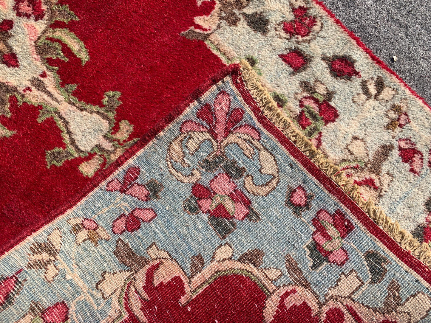 Amazing Small Vintage Rug, 2x4 Ft Hand knotted Wool Rug, Geometric Area Rug, Small Afghan Rug, Small Hallway Rug, Oriental Rug, Kitchen Rug.