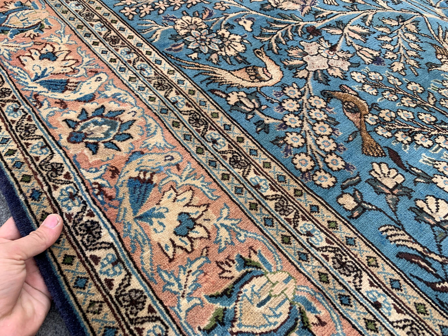 Amazing Pictorial Animal Rug, 5x8 Ft Natural Hand knotted Afghan Rug, Oriental Wool Rug, High Quality Rug, Home Decor Rug, Living Room Rug.