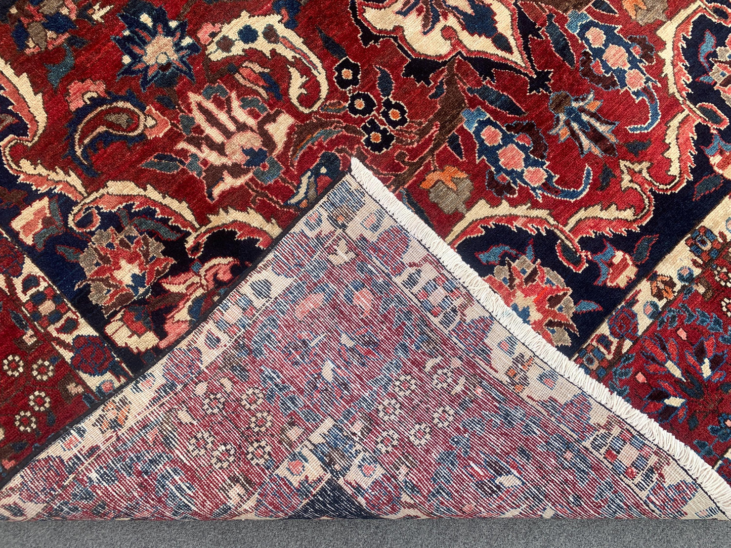 7x10 Ft Antique Tribal Rug, Afghan Hand knotted Wool Rug, Vintage Oriental Rug, Geometric Area Turkmen Rug, Dining Table Rug Living Room Rug