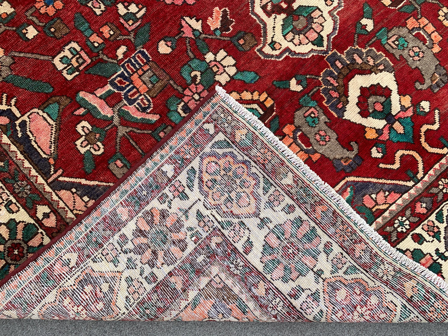 Antique Geometric Area Rug, Afghan Hand knotted Rug, 7x10 Ft Vintage Oriental Rug, Tribal Wool Rug, Home Decor Rug, Bedroom Living Room Rug.