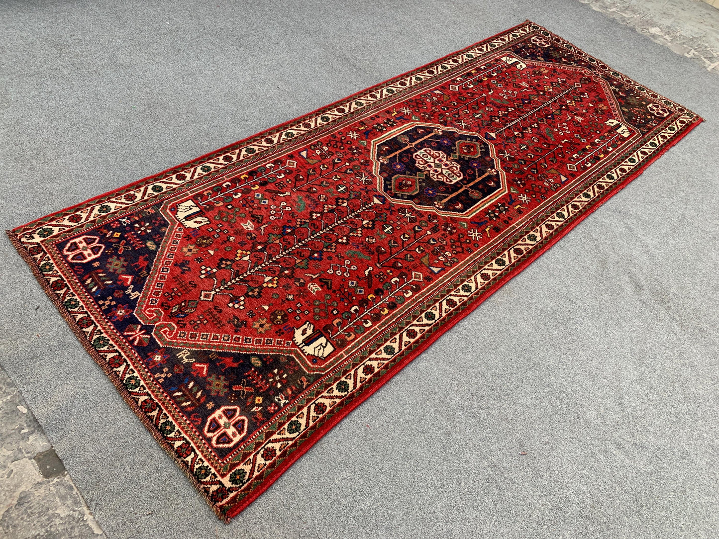 Antique Runner Rug 3x9 Ft Afghan Handmade Runner Rug, Caucasian Runner Rug, Vintage Runner Rug Oriental Turkmen Rug, Hallway Runner Rug etc.