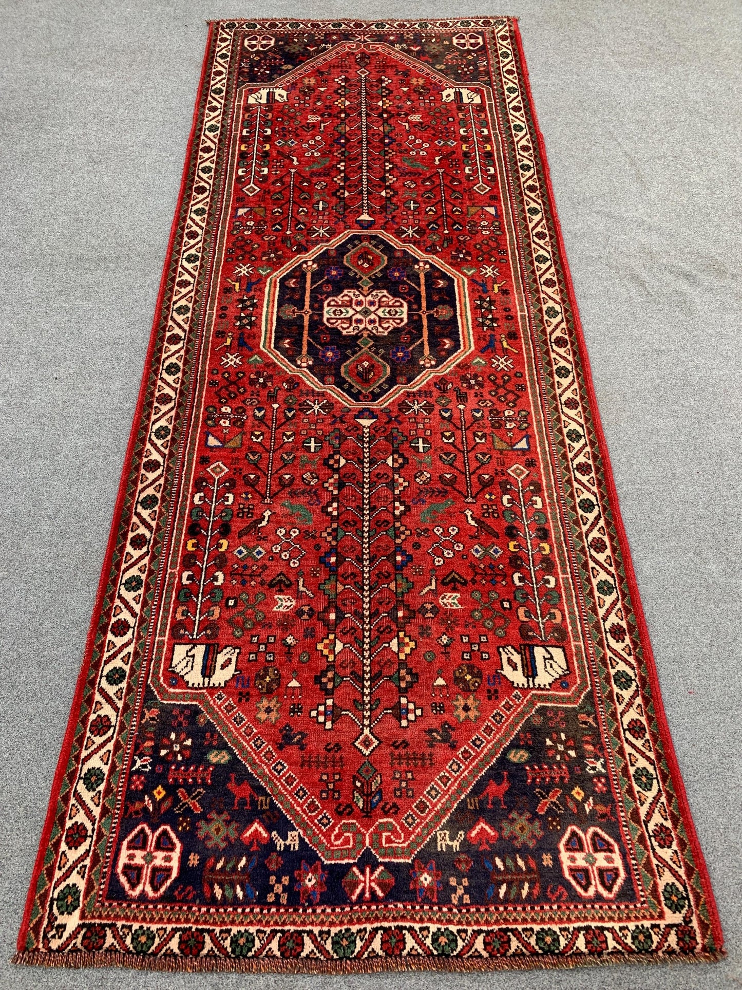 Antique Runner Rug 3x9 Ft Afghan Handmade Runner Rug, Caucasian Runner Rug, Vintage Runner Rug Oriental Turkmen Rug, Hallway Runner Rug etc.