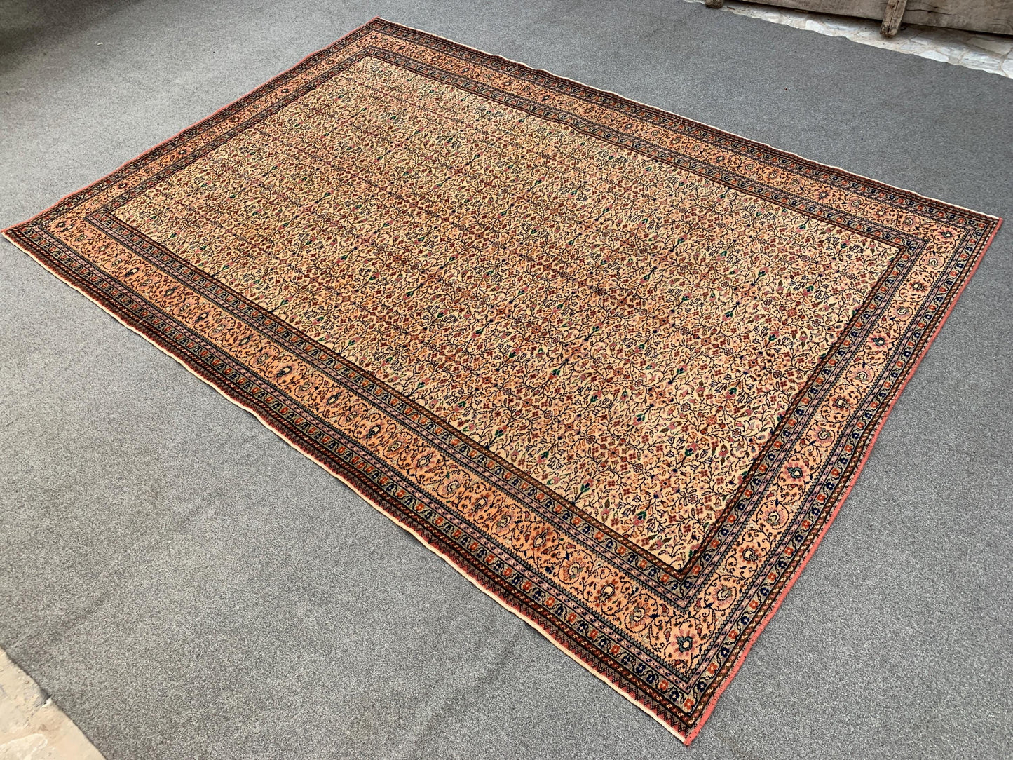 Amazing Turkish Rug, 6x9 Ft Hand knotted Vintage Wool Rug, Good Quality Turkish Rug, Home Decoration Rug, Dining Table Rug, Living Room Rug.