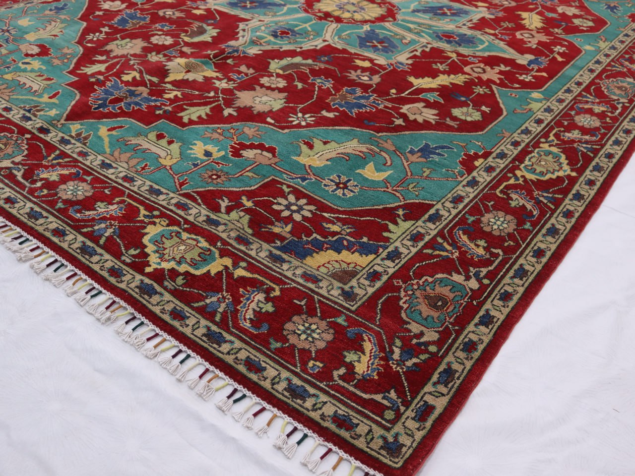 9x12 Ft Afghan Handmade Kazak Rug,handmade wool rug ,modern rug,