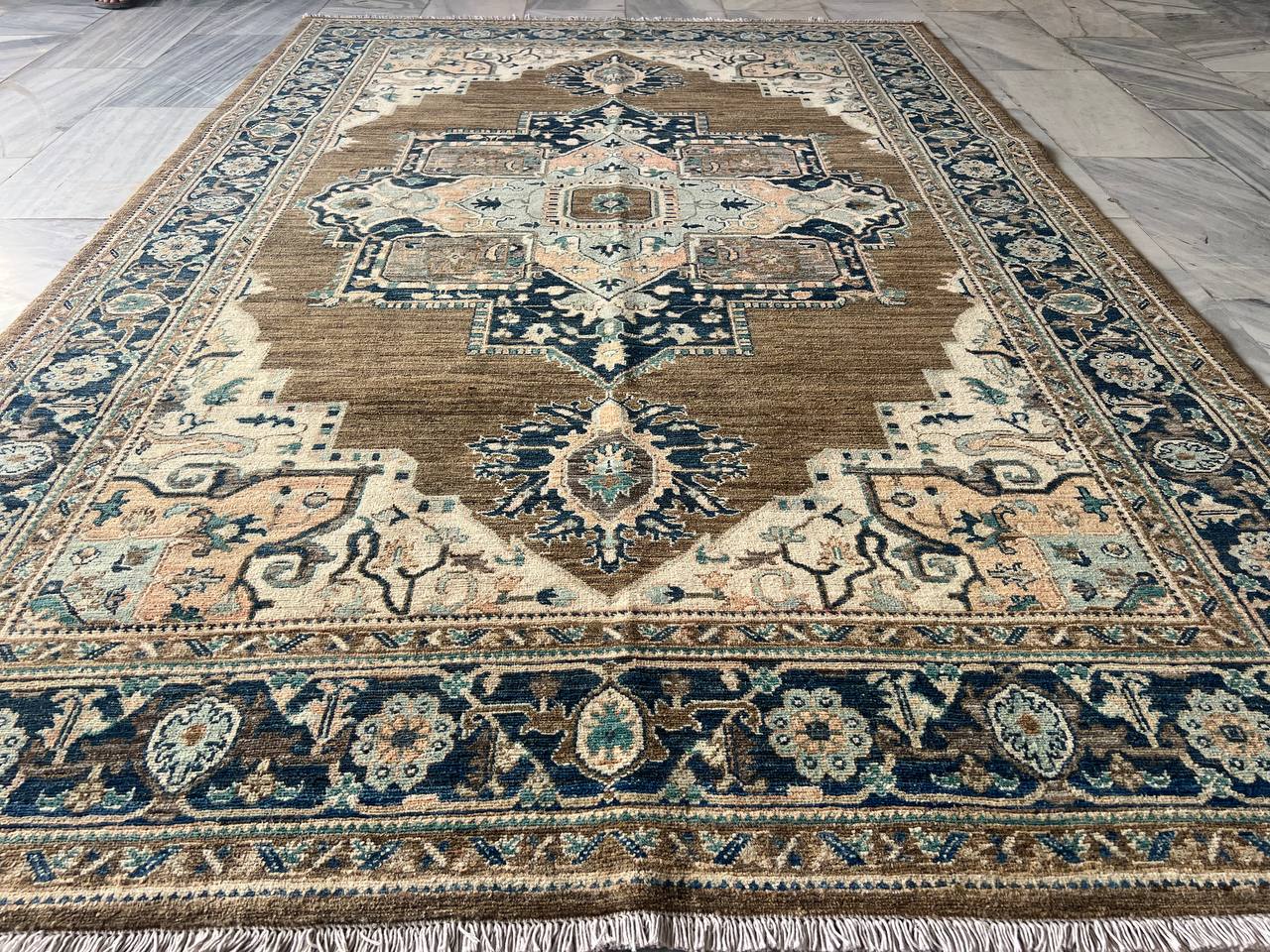 6x9 ft afghan handmade chobi haris rug, one of kind rug,living room rug ,