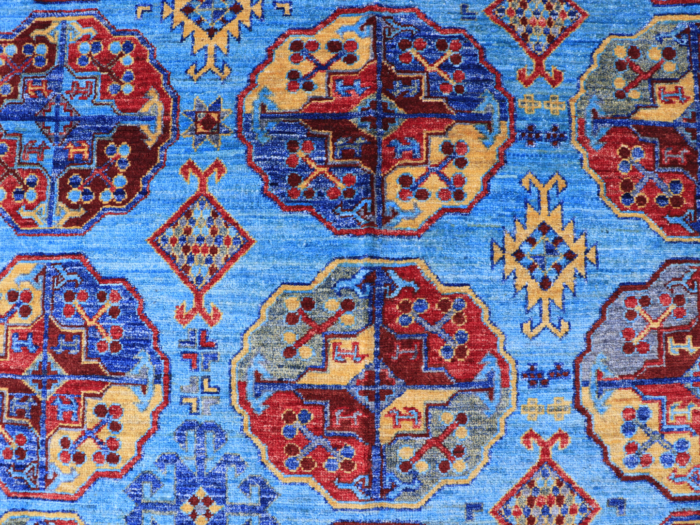 6x8 ft Blue Vaziri Area Rug