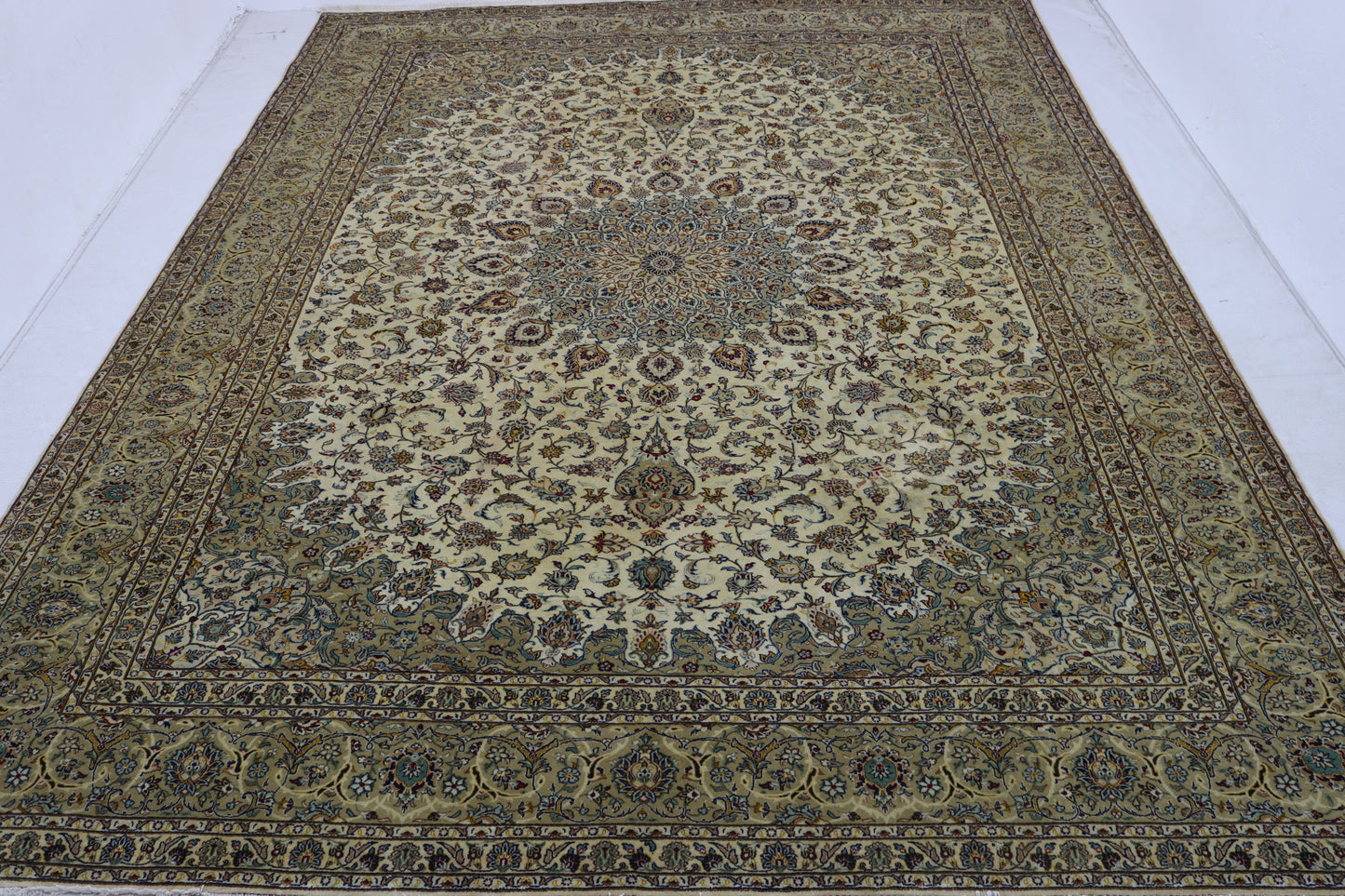 9.8 x 12.10 - Vintage Persian Style Hand Made rug.Traditional High Quality Wool Rug , Exquisite Rug