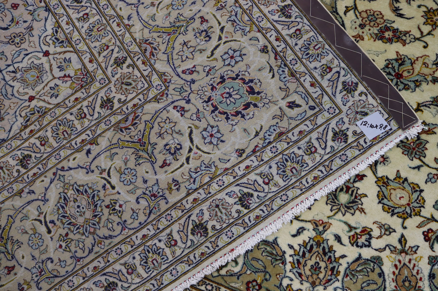 9.8 x 12.10 - Vintage Persian Style Hand Made rug.Traditional High Quality Wool Rug , Exquisite Rug