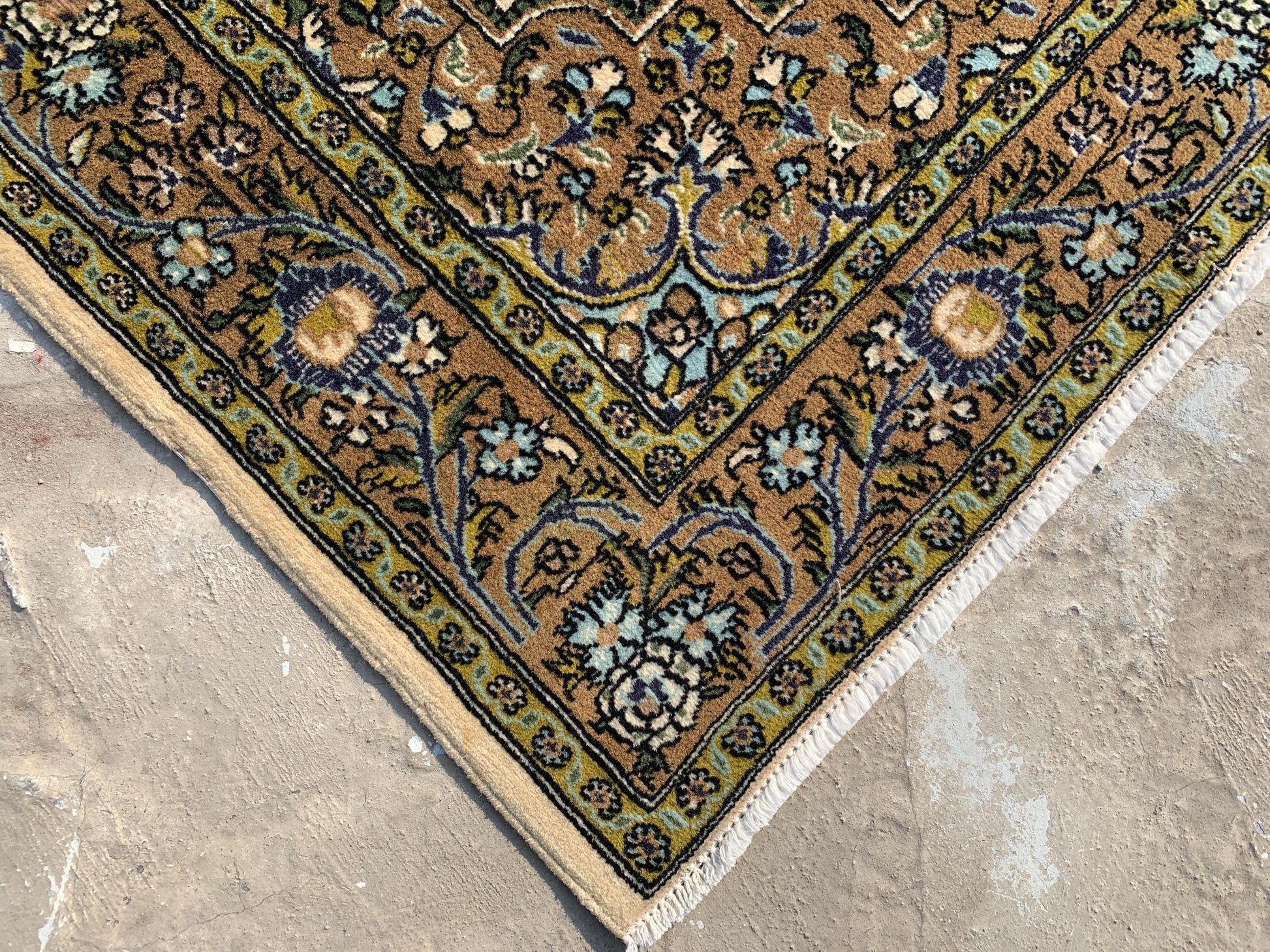 Vintage Mamluk Rug 3x5 ft Handmade Afghan Rug, Mamluk design Rug Geometric Tribal Wool Rug, Oriental Floral Rug Entryway Office Bedroom Rug
