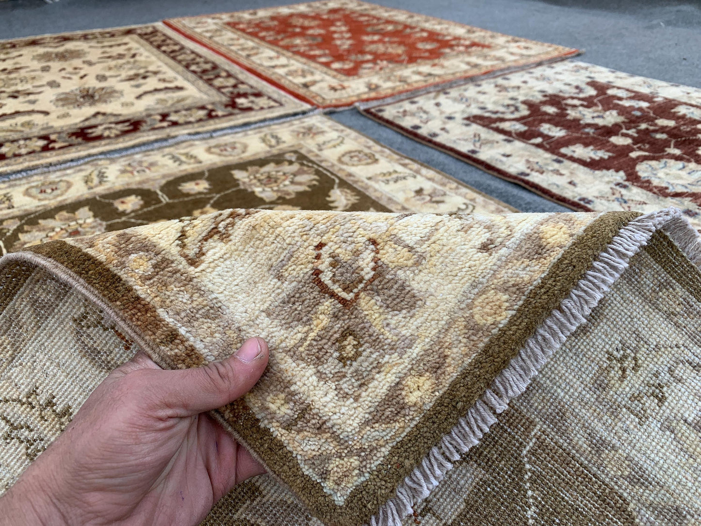 Whole Sale 3x4 ft HandmadeChobi Rug,