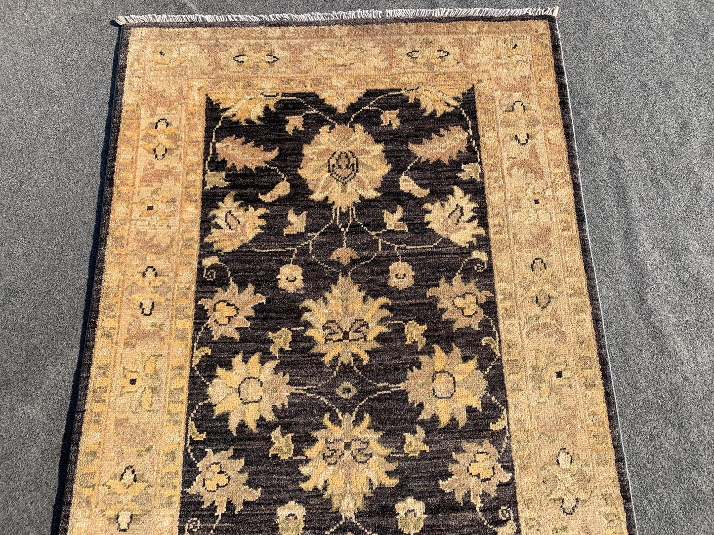 Afghan Runner Rug 3x11 ft Handmade Turkmen Rug Floral Chobi Rug Oriental Wool Rug Natural dyes Rug 80x320 cm Hallway Runner Rug Kitchen Rug.