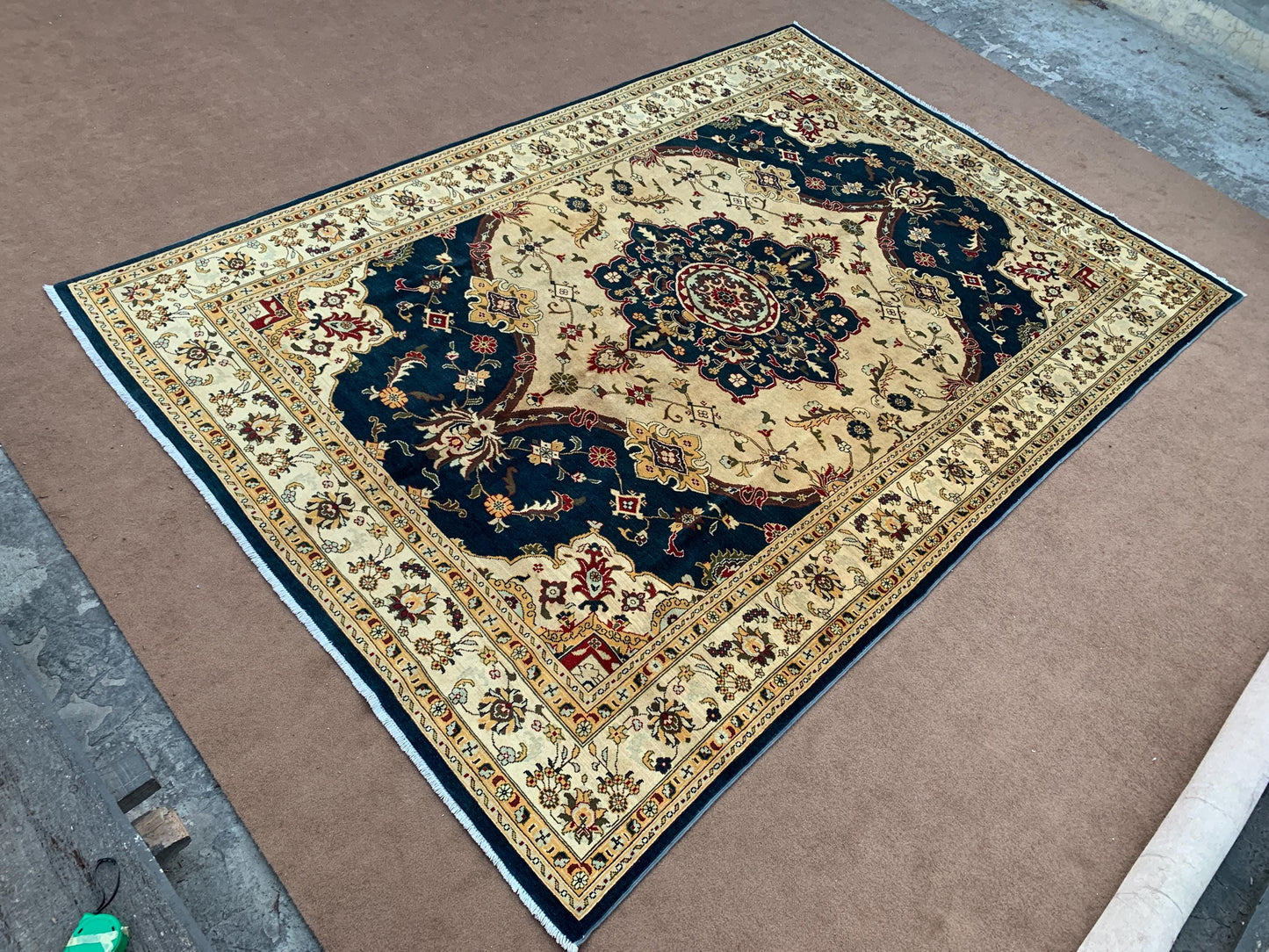 6x9 ft Turkish Heriz Handmade Area Rug