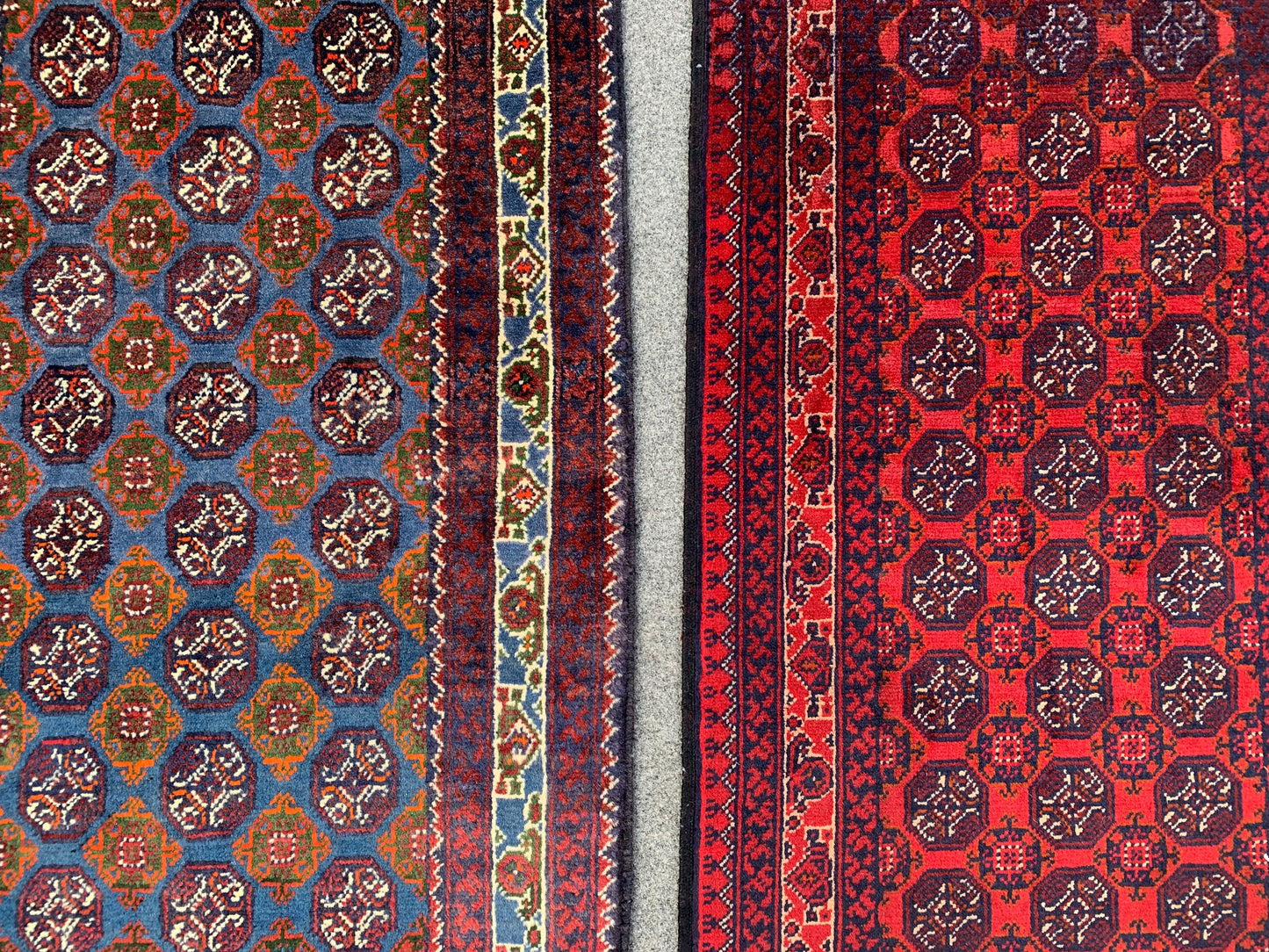 Set of 2 Piece Rug 2x3 ft Afghan Handmade Rug Mazari Khoja Roshani Rug Oriental Wool Soft Pile Rug Home Decor Rug Small Entryway bedroom Rug