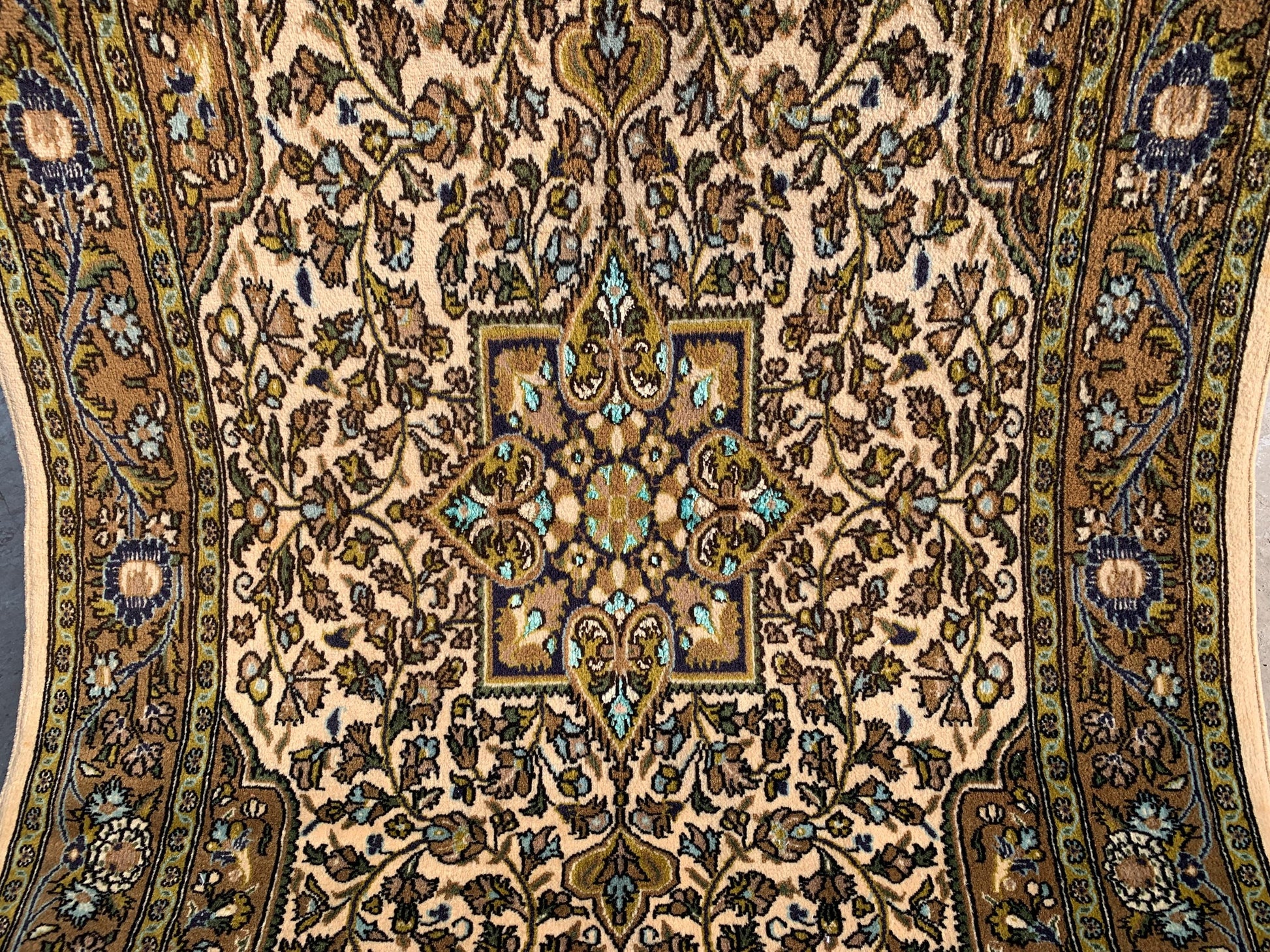 Vintage Mamluk Rug 3x5 ft Handmade Afghan Rug, Mamluk design Rug Geometric Tribal Wool Rug, Oriental Floral Rug Entryway Office Bedroom Rug