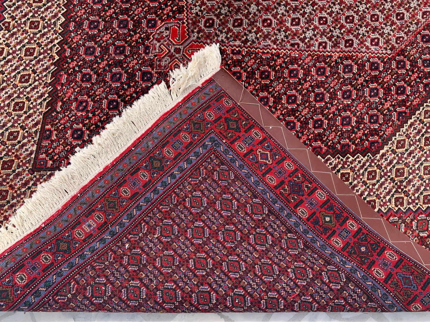 7x10 ft Vintage Geometric Rug, Hand Knotted Wool Rug, High Quality Rug Antique Oriental Rug, Home Decor Rug Dining Room Rug Living Room Rug.