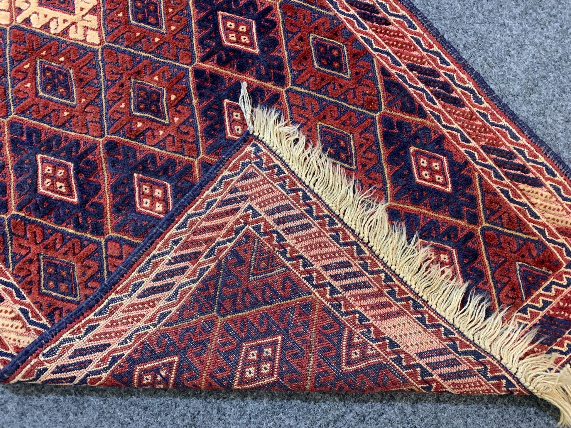 Vintage Mashwani Runner Kilim Rug Afghan Handmade Wool Rug, Herati Mashwani Rug One of a kind Antique Rug, Bedroom Hallway Runner Rug 3x9 ft