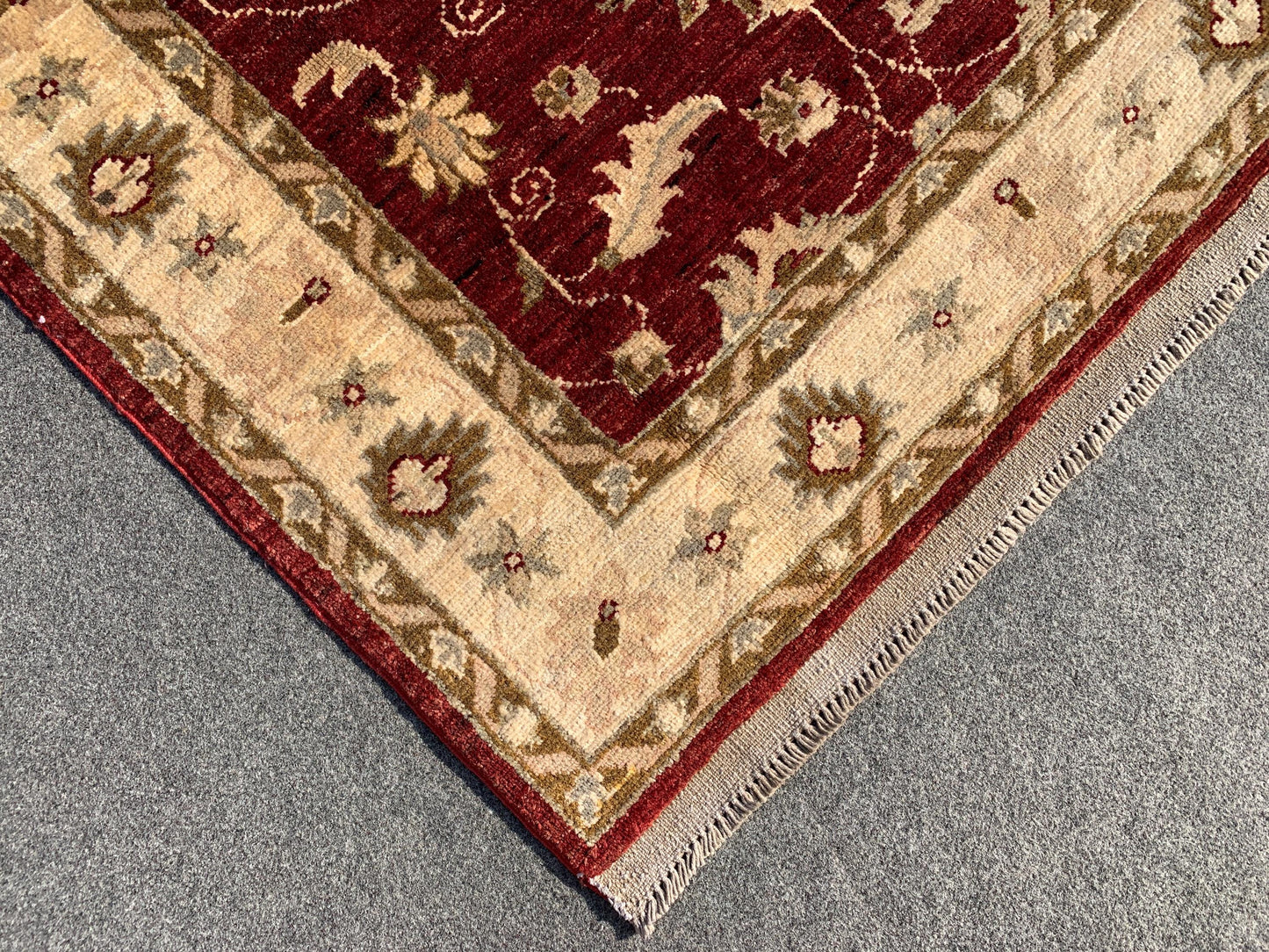 Red Afghan Runner Rug, Turkmen Hand Knotted Wool Rug, Chobi Area Floral Rug, Traditional Runner Rug, Home Decor Rug, Hallway Runner Rug 3x10