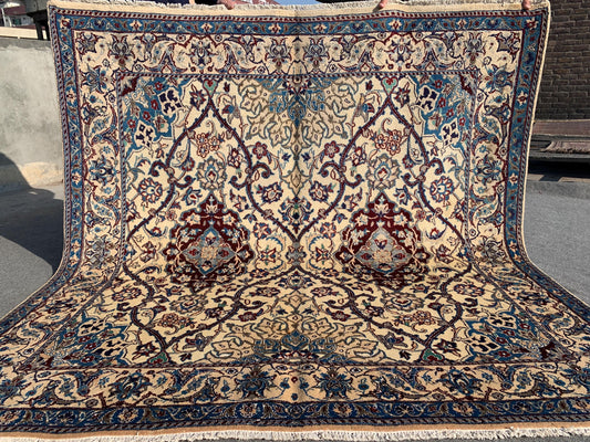 6x6 Square Rug, Natural Afghan Handmade Vintage Wool Rug, Geometric Area Rug, High Quality Rug, 190x190 Cm, Bedroom Rug, Living Room Rug etc