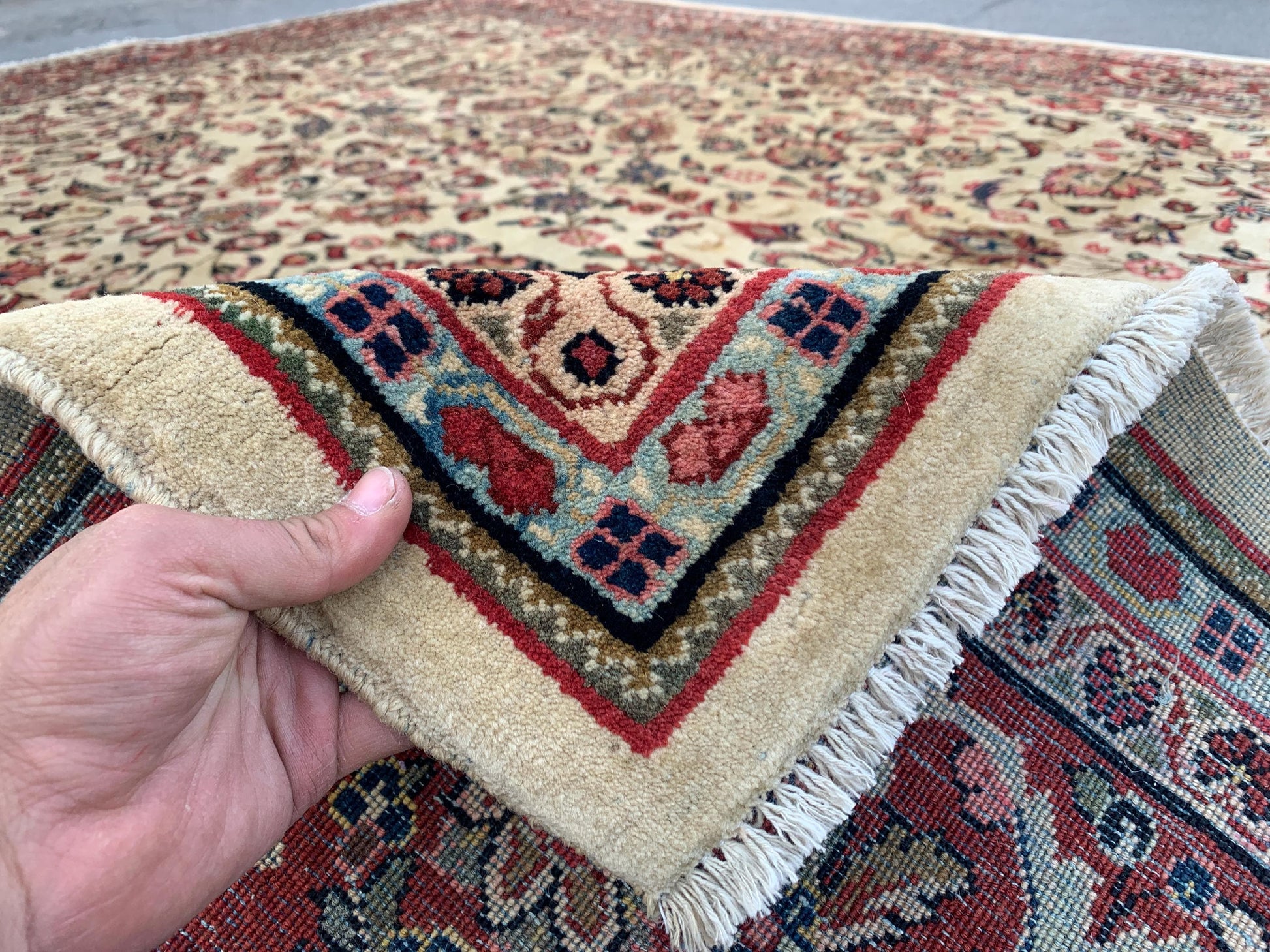 Amazing Afghan High Quality Rug 8x10 Ft Natural Hand Knotted Wool Rug, Florals design Rug, Good Pile Vintage Rug Bedroom Rug Living Room Rug