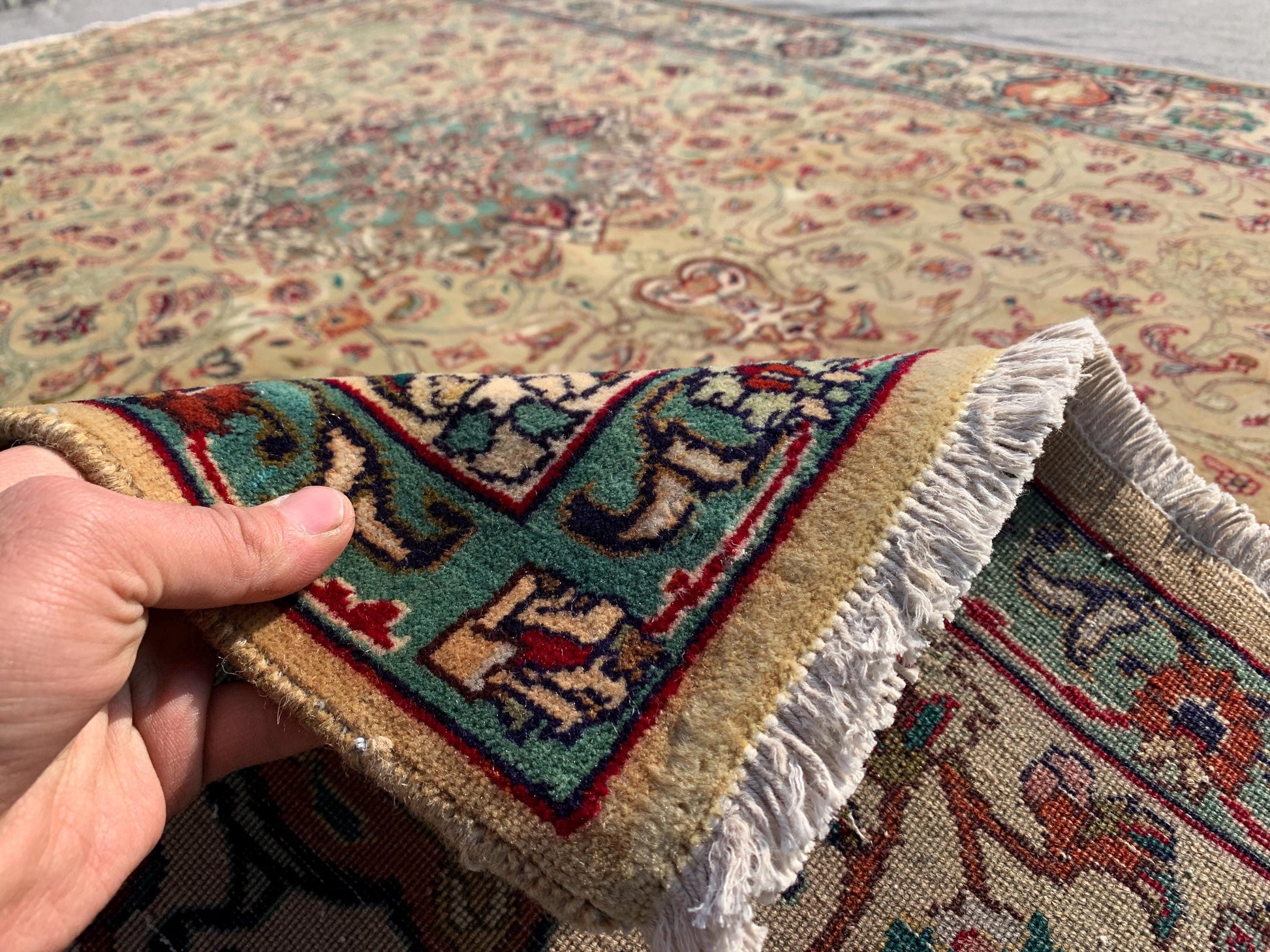 6x9 Ft Amazing Afghan Vintage Rug, Natural Hand Knotted Wool Rug, High Quality Rug Oriental Rug Home Decor Rug, Bedroom Rug Living Room Rug.
