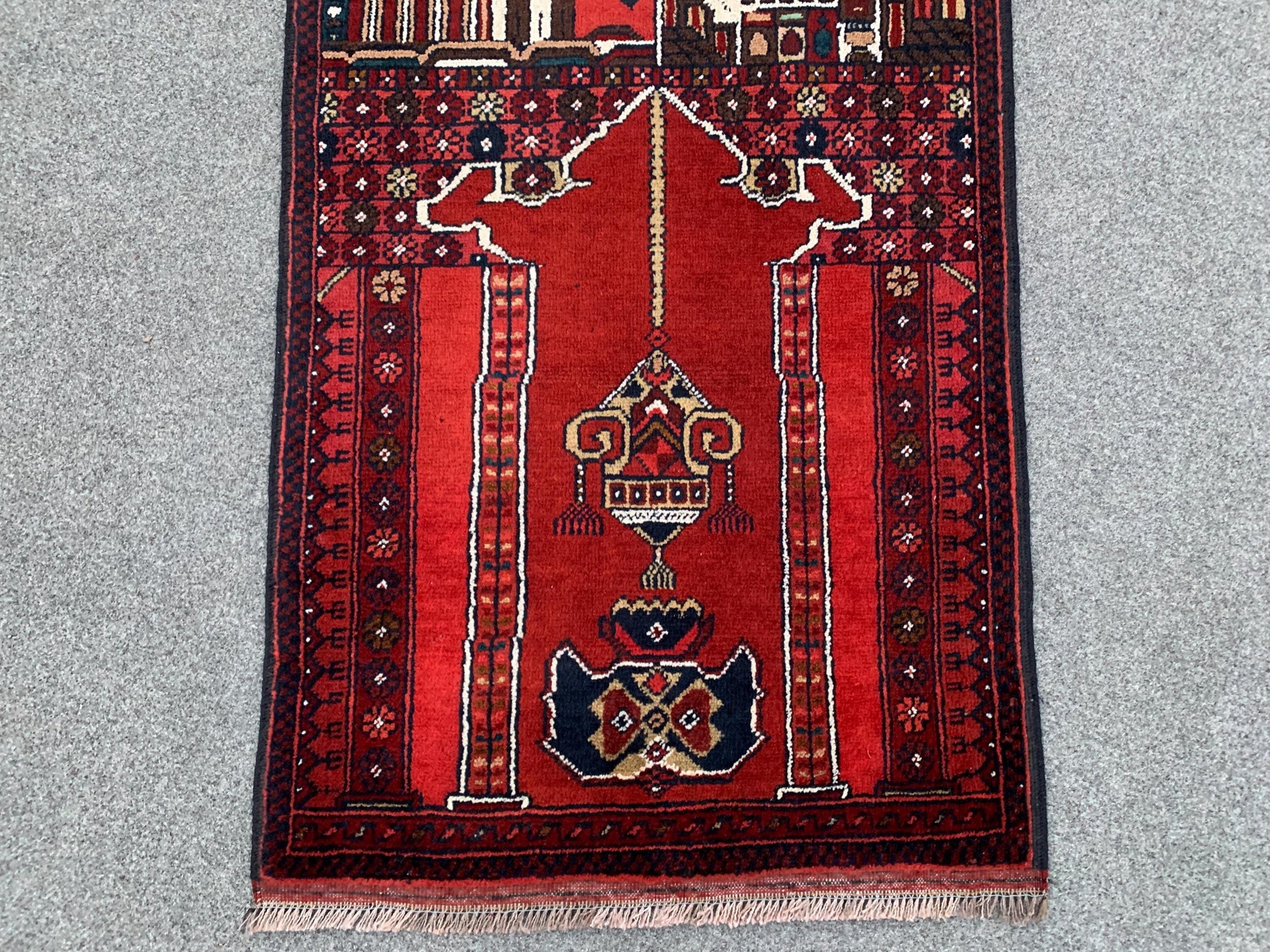 Amazing Small Prayer Rug 2x3 Ft Hand Knotted Prayer Rug, High Quality Beljik Rug, Afghan Prayer Rug, Vintage Wool Rug, Muslim Prayer Rug etc