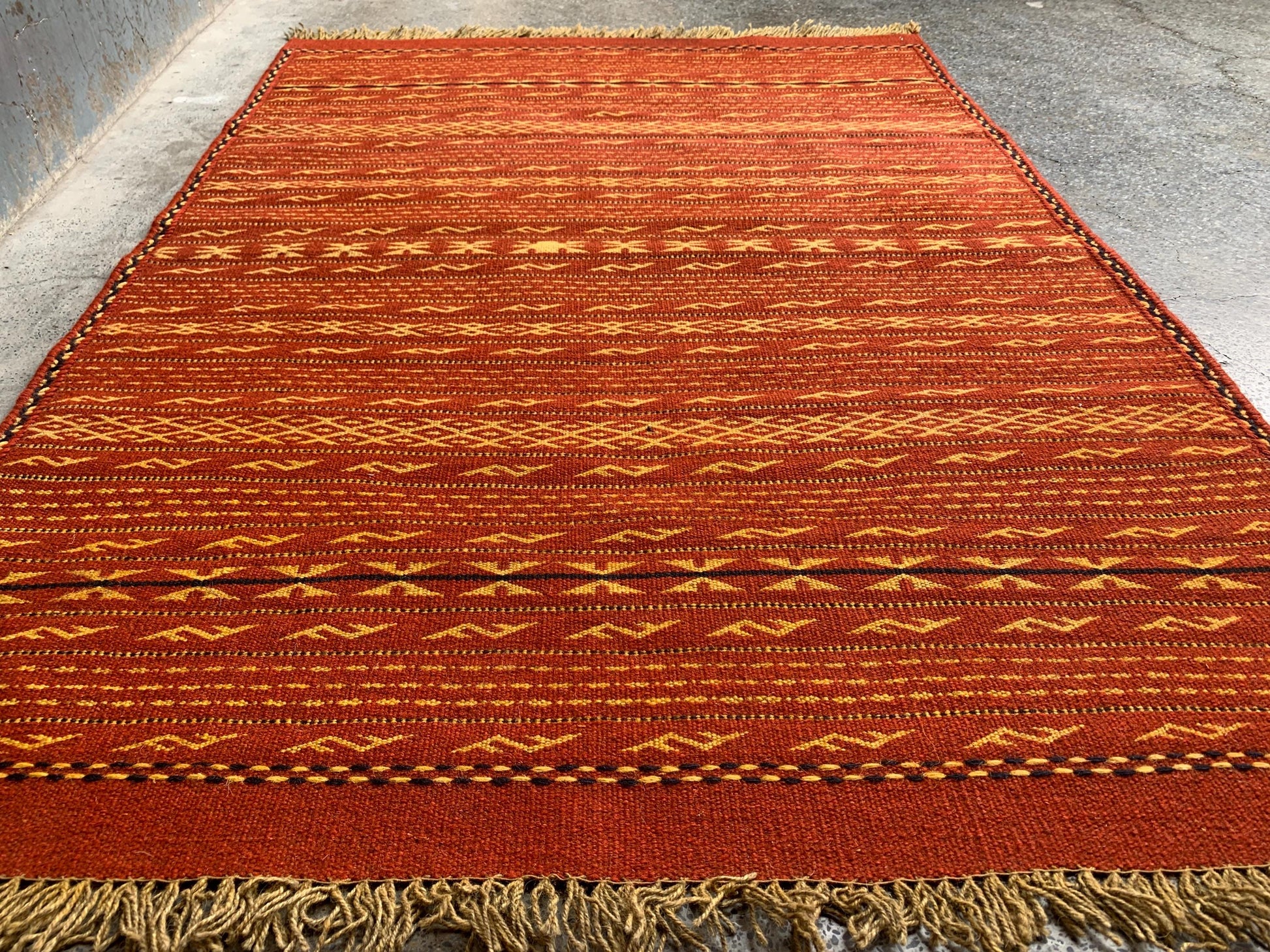 3x5 Vintage kilim Rug, Laghari design kilim Rug, Afghan Handmade kilim Rug, Flatweave kilim Rug, Oriental Rug, Rugs for Bedroom Hallway Rug.