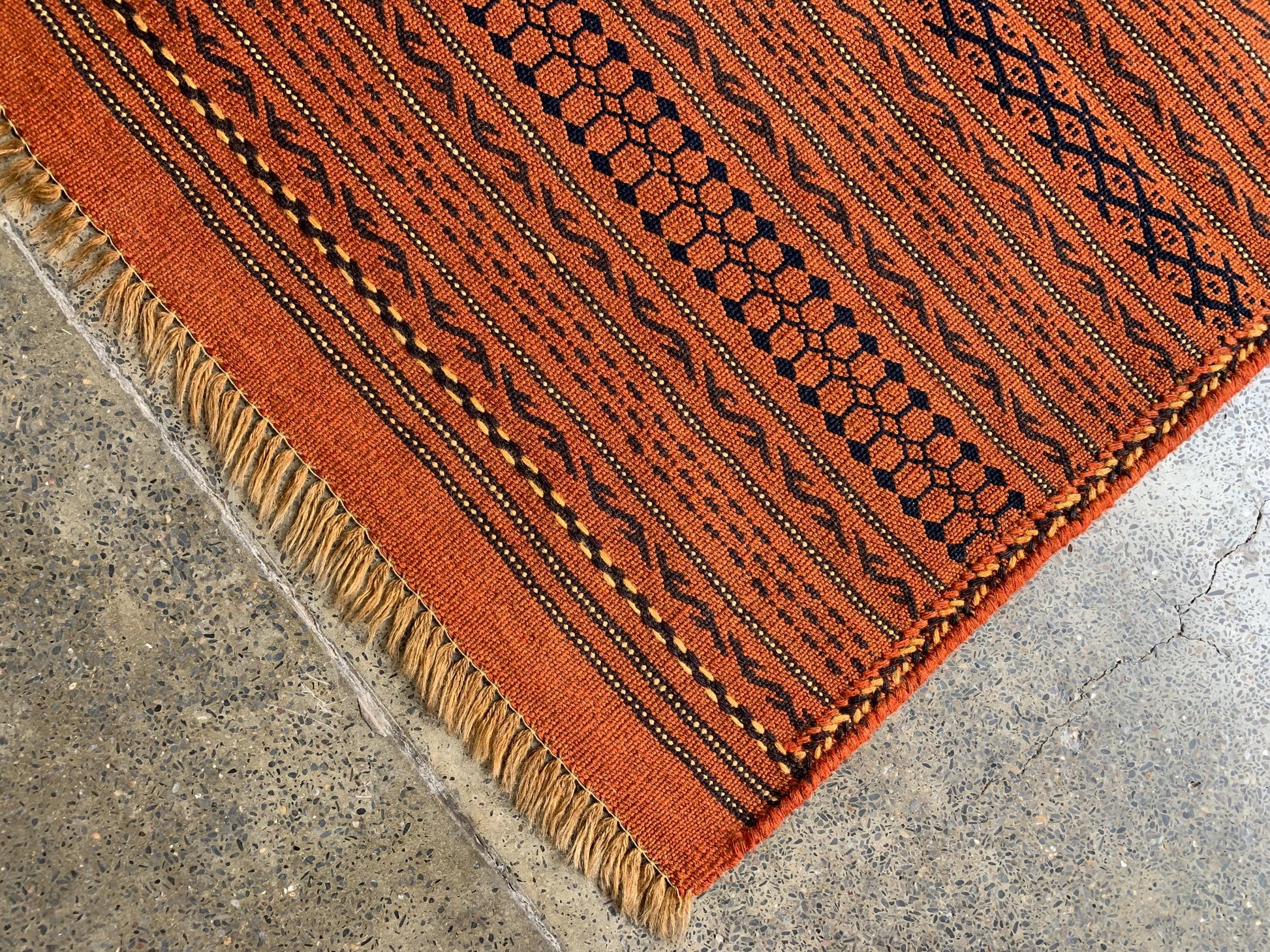 3x5 Ft Antique kilim Rug, Afghan Handmade kilim Rug, Laghari design kilim Rug, Flatweave Oriental kilim Rug, Rugs for Kitchen Hallway Rug.