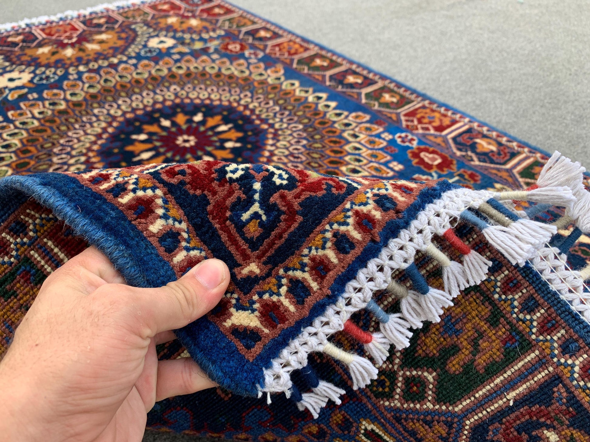 3x4 Ft Amazing Floral Rug, Afghan Hand Knotted Rug, Good Pile Rug, Bukhara design Rug, Oriental Wool Rug, Best for Office Rug, Bedroom Rug.