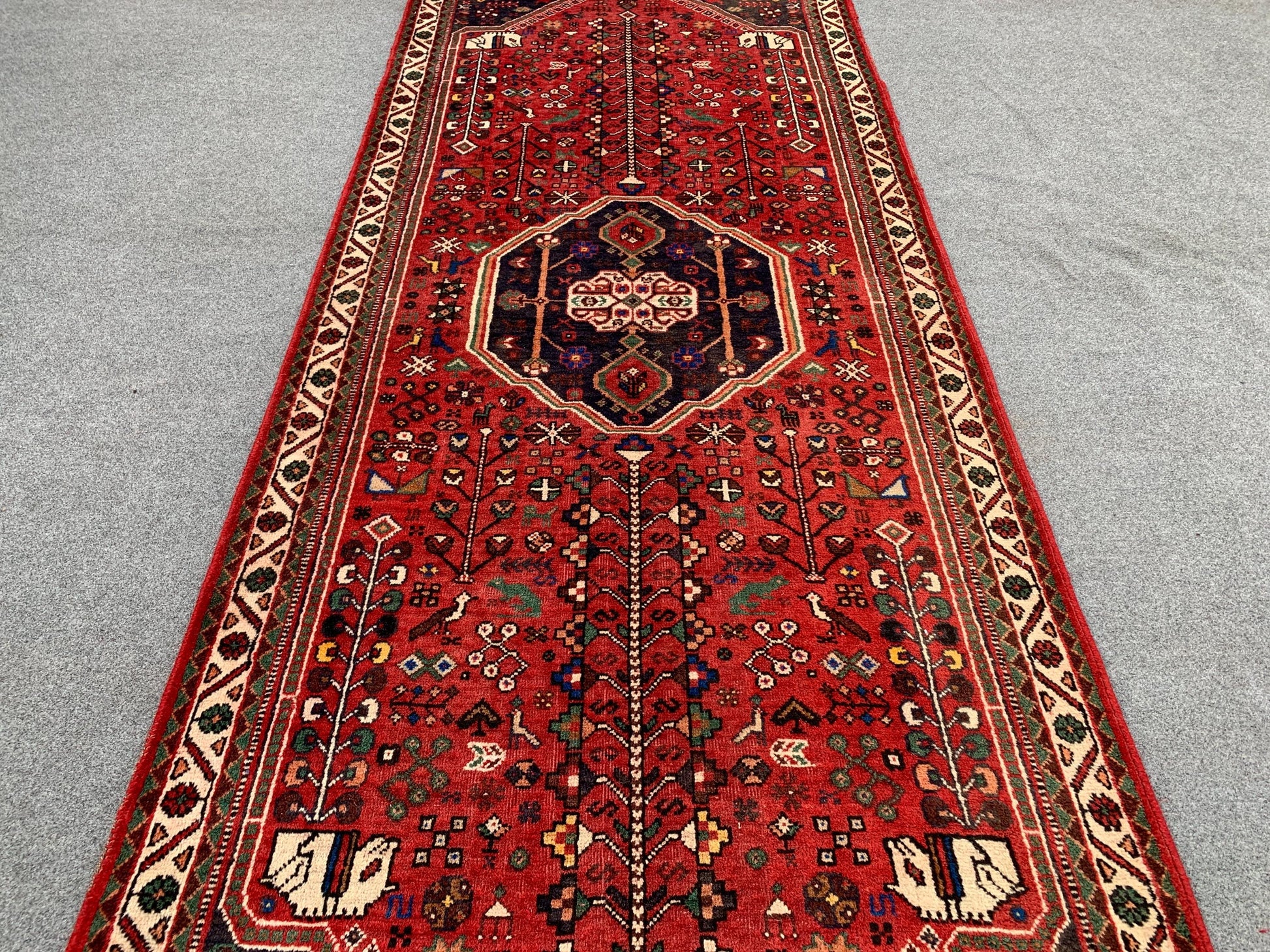 Antique Runner Rug 3x9 Ft Afghan Handmade Runner Rug, Caucasian Runner Rug, Vintage Runner Rug Oriental Turkmen Rug, Hallway Runner Rug etc.