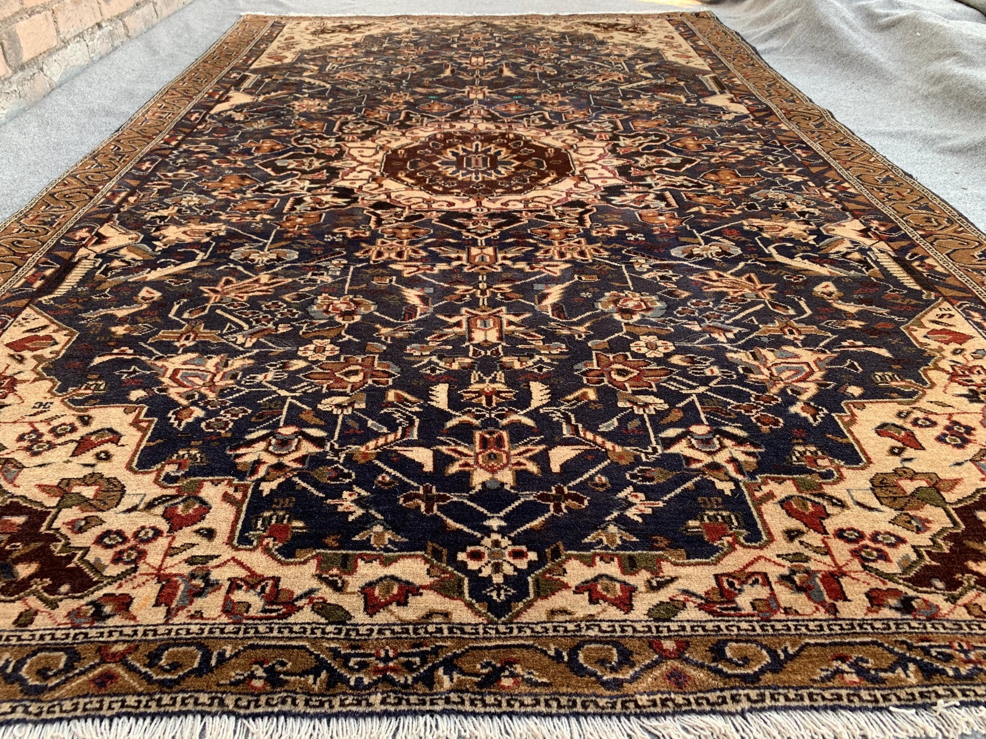 Vintage Afghan Rug 5x7 Hand knotted Wool Rug, One of a kind Antique Rug, Oriental Baluchi Area Rug, Best for Living Room Bedroom Office Rug.