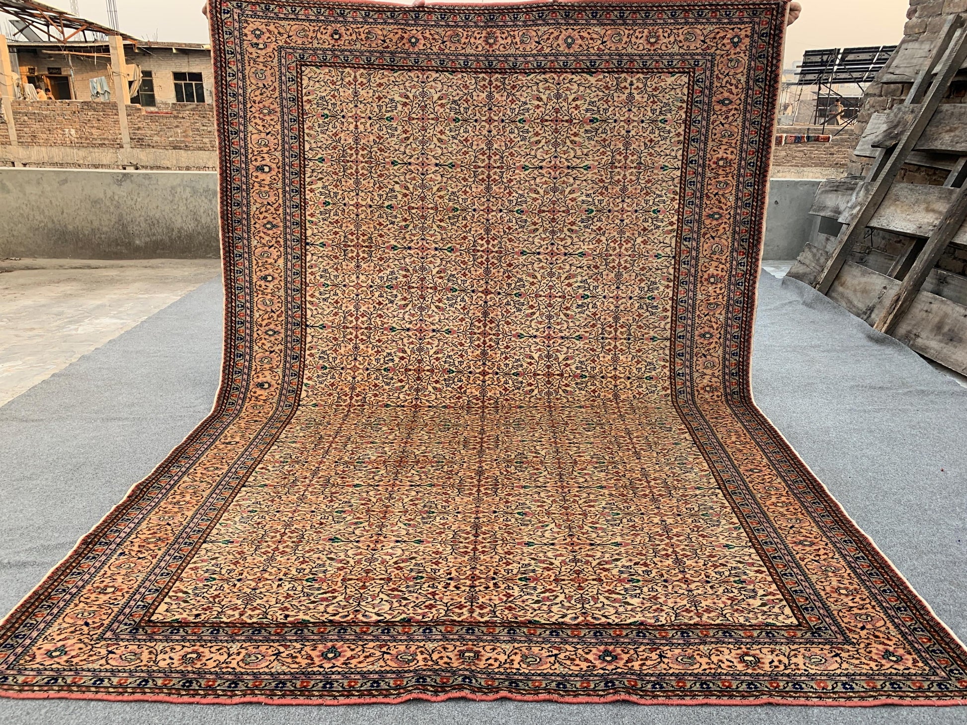 Amazing Turkish Rug, 6x9 Ft Hand knotted Vintage Wool Rug, Good Quality Turkish Rug, Home Decoration Rug, Dining Table Rug, Living Room Rug.