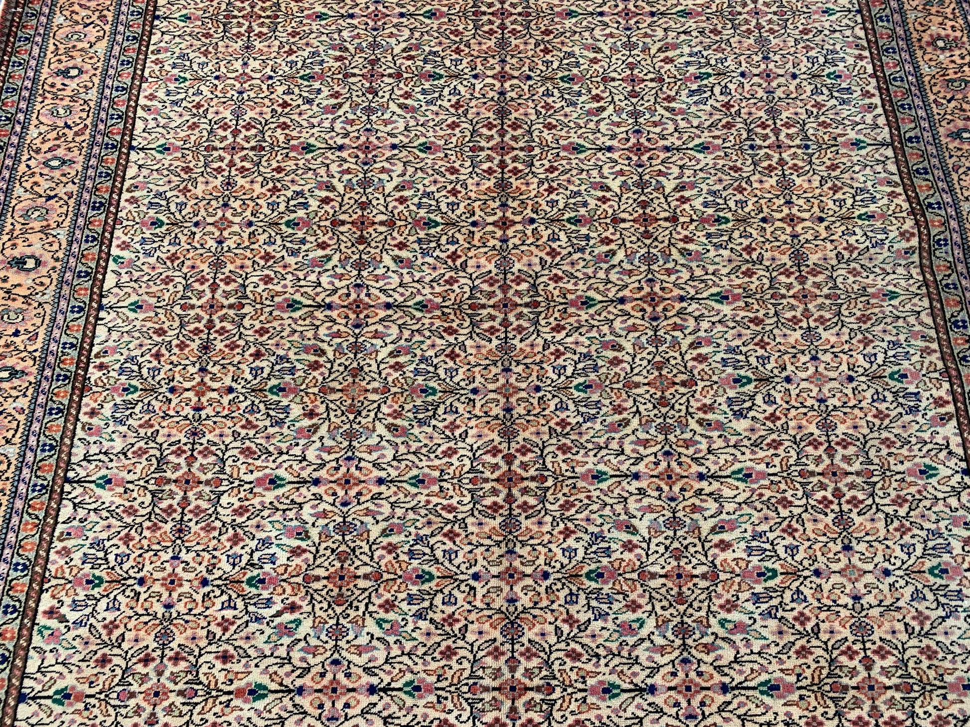 Amazing Turkish Rug, 6x9 Ft Hand knotted Vintage Wool Rug, Good Quality Turkish Rug, Home Decoration Rug, Dining Table Rug, Living Room Rug.