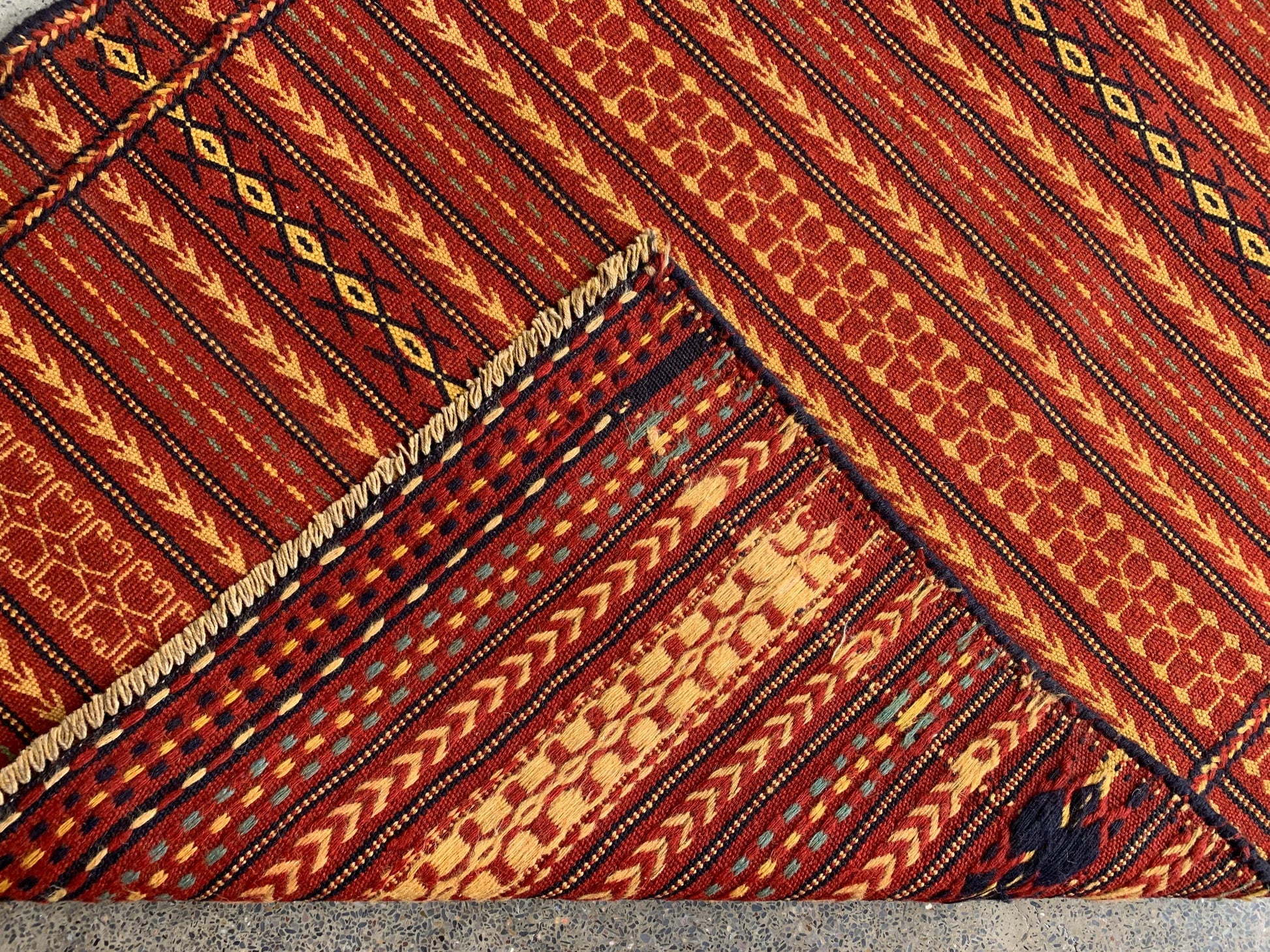 Antique laghari kilim Rug 3x5 Afghan Hand knotted kilim Rug, Vintage Laghari design kilim Rug, Flatweave Oriental Rug, Kitchen Hallway Rug.