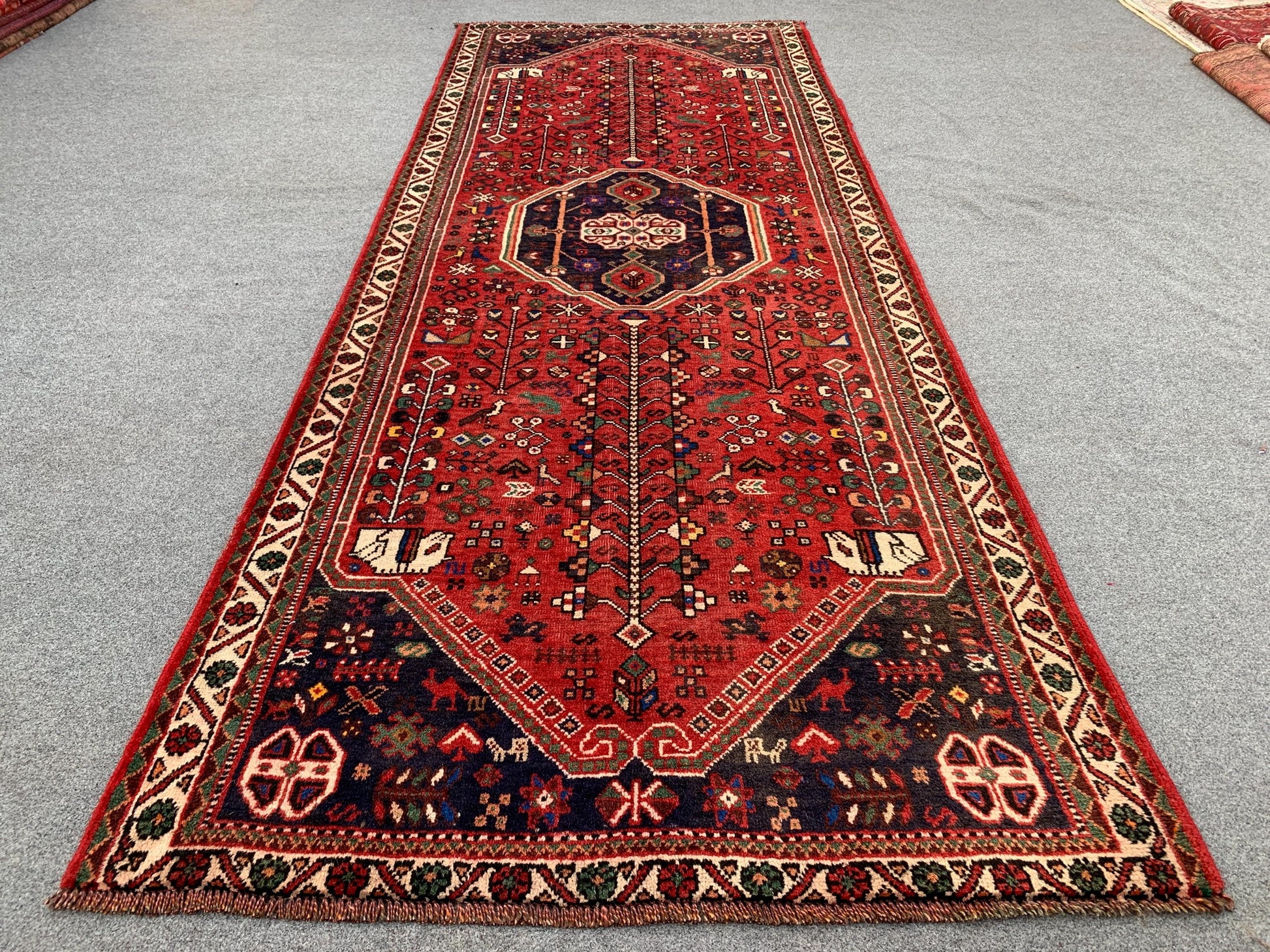 Antique Runner Rug 3x9 Ft Afghan Handmade Runner Rug, Caucasian Runner Rug, Vintage Runner Rug Oriental Turkmen Rug, Hallway Runner Rug etc.