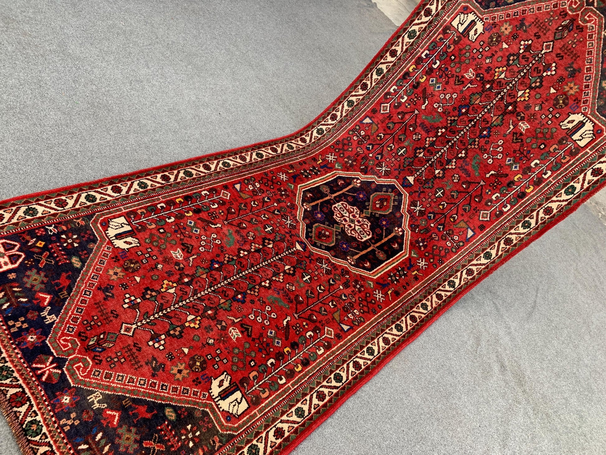 Antique Runner Rug 3x9 Ft Afghan Handmade Runner Rug, Caucasian Runner Rug, Vintage Runner Rug Oriental Turkmen Rug, Hallway Runner Rug etc.