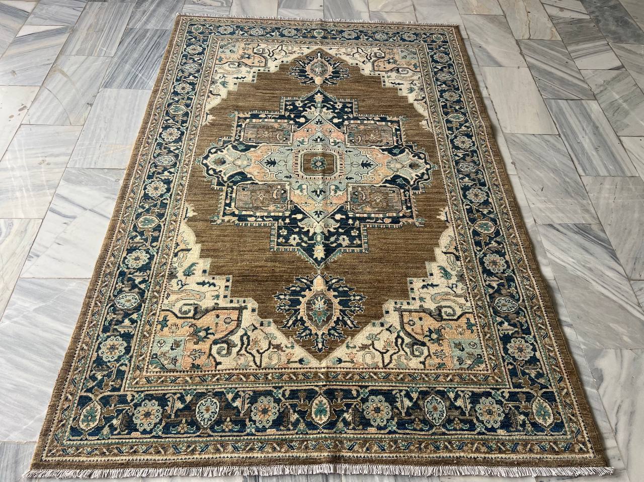 6x9 ft afghan handmade chobi haris rug, one of kind rug,living room rug ,