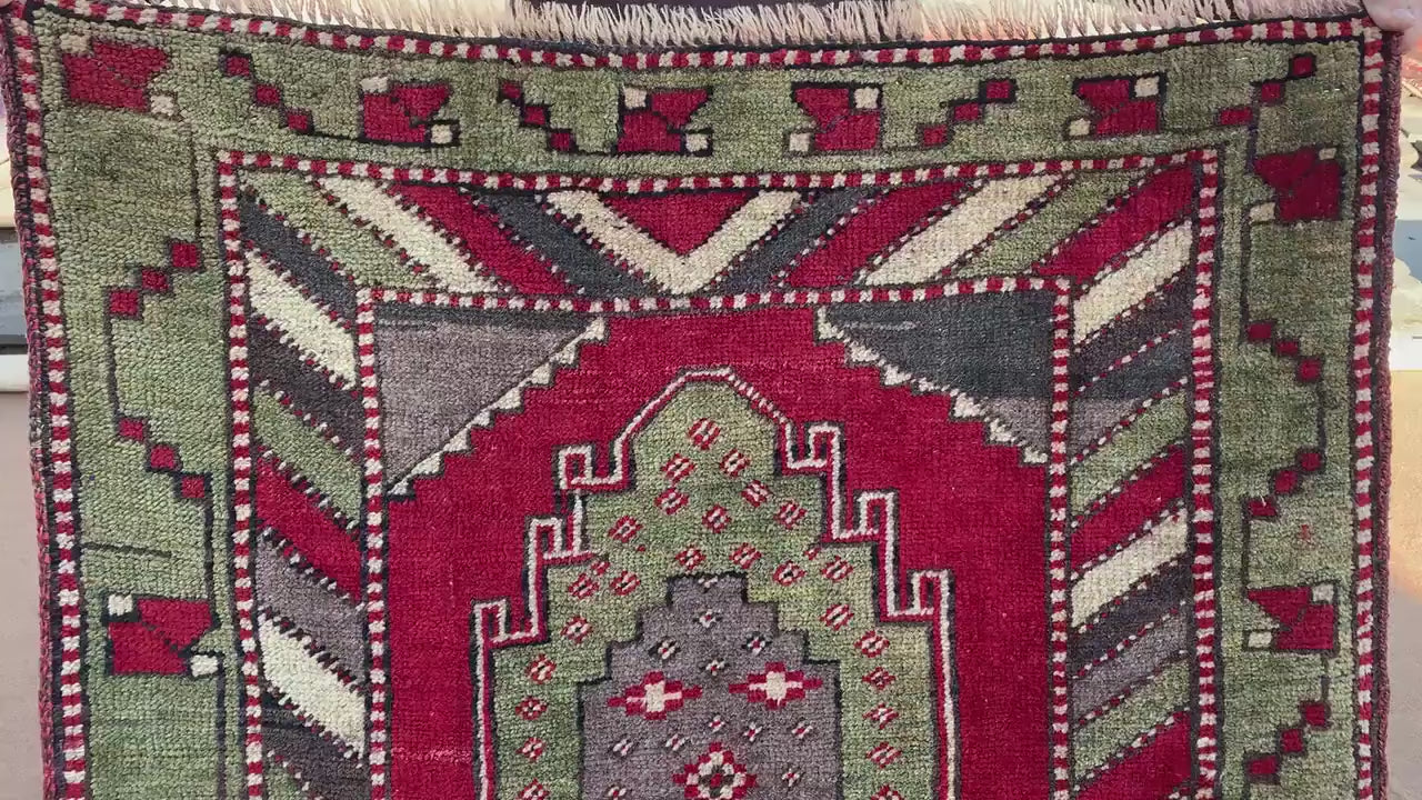 3x10 Ft Runner Rug, Afghan Handmade Runner Rug, Oriental Runner Rug, Turkmen Tribal Rug, Home Decor Rug, Bedroom Rug. Hallway Runner Rug.