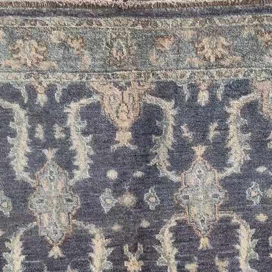 3x5 ft Grey Afghan Rug, Hand Knotted Turkmen Wool Rug, Traditional Turkmen Rug Famous Chobi Rug, Home Decor Rug Living Room Rug Bedroom Rug.