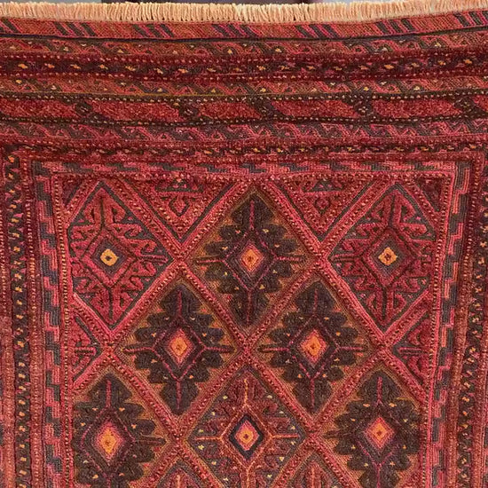 Amazing Vintage kilim Rug, Afghan Hand Knotted kilim Rug, Mashwani kilim Rug, Geometric Area Rug, Oriental Wool Rug, Bedroom Rug Hallway Rug