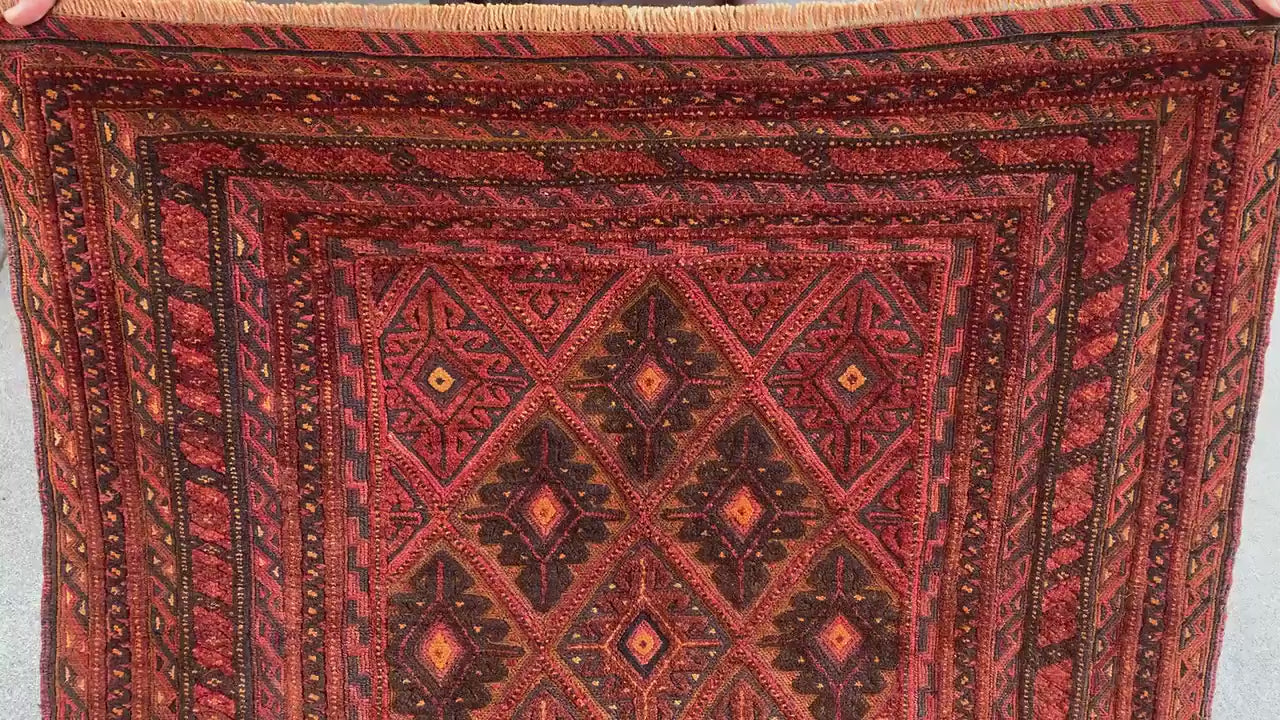 Amazing Vintage kilim Rug, Afghan Hand Knotted kilim Rug, Mashwani kilim Rug, Geometric Area Rug, Oriental Wool Rug, Bedroom Rug Hallway Rug